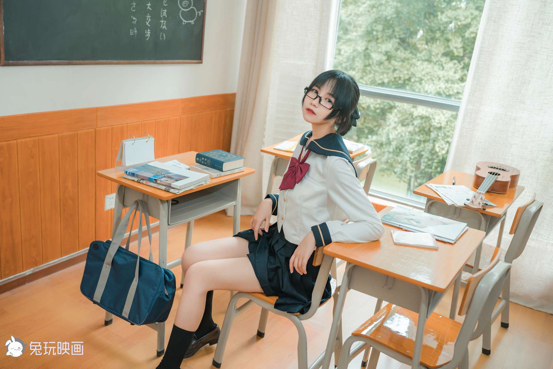 图片[40]-兔玩映画 C070 慵懒的JK 在线浏览 – 速更版-美库