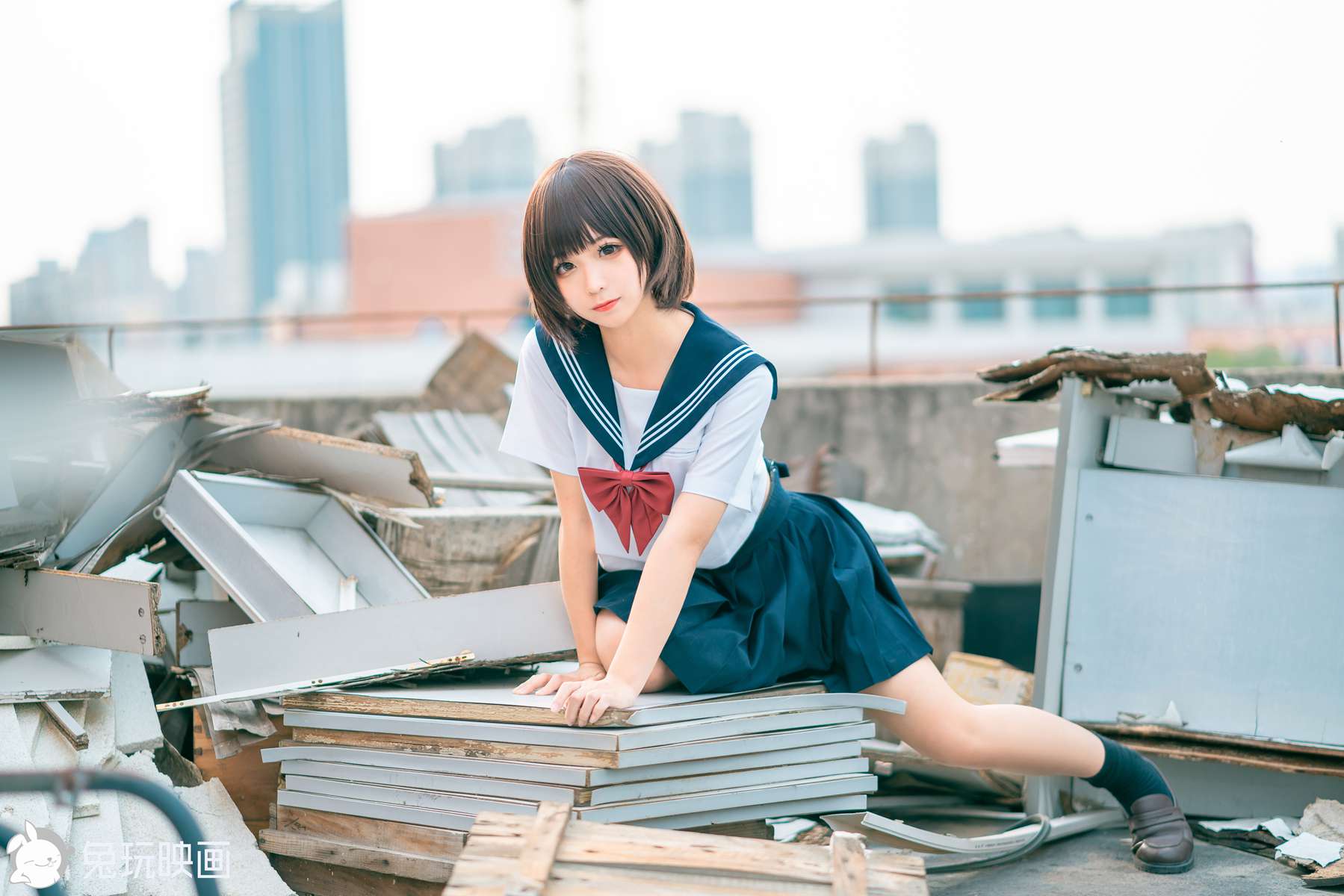 图片[29]-兔玩映画 VOL.032 黄昏天台 在线浏览 – 速更版-美库