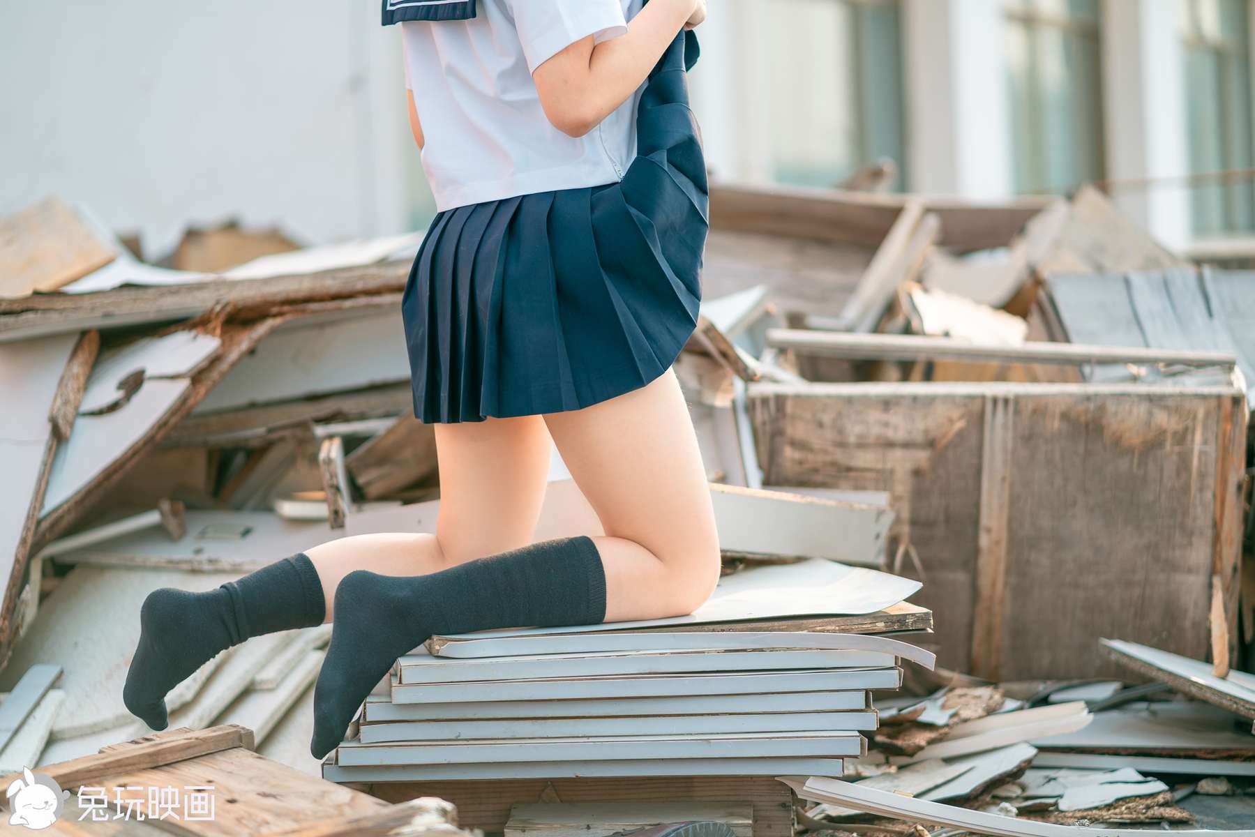 图片[27]-兔玩映画 VOL.032 黄昏天台 在线浏览 – 速更版-美库