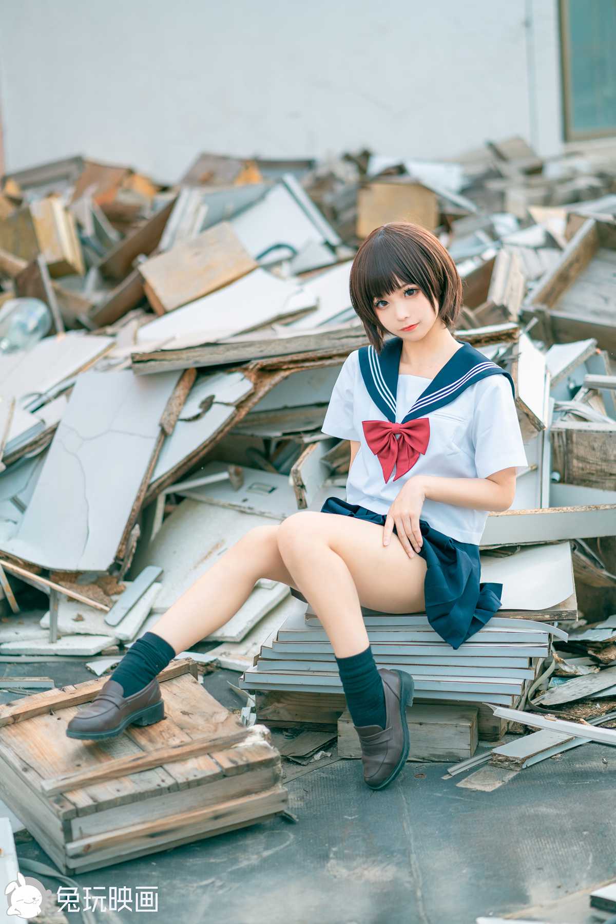 图片[35]-兔玩映画 VOL.032 黄昏天台 在线浏览 – 速更版-美库