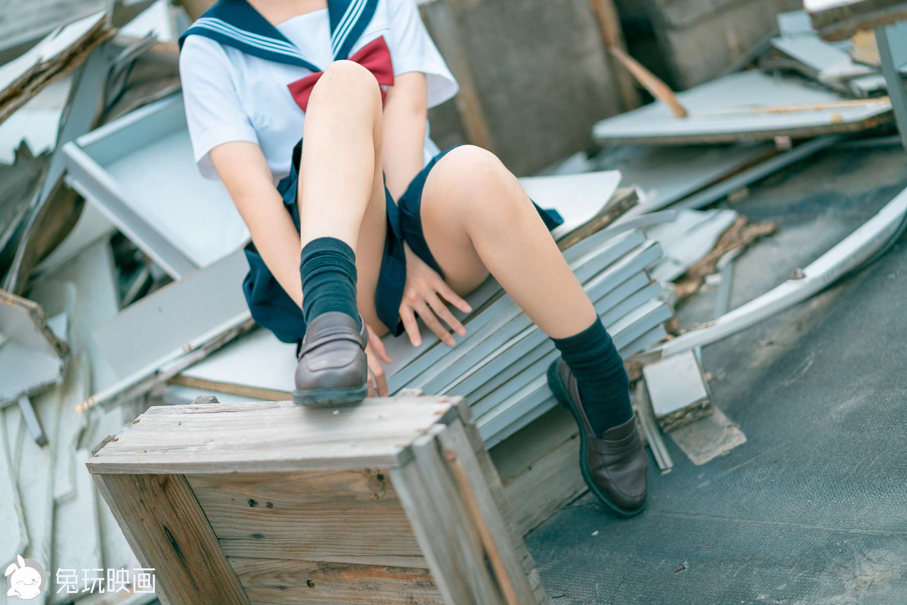 图片[34]-兔玩映画 VOL.032 黄昏天台 在线浏览 – 速更版-美库