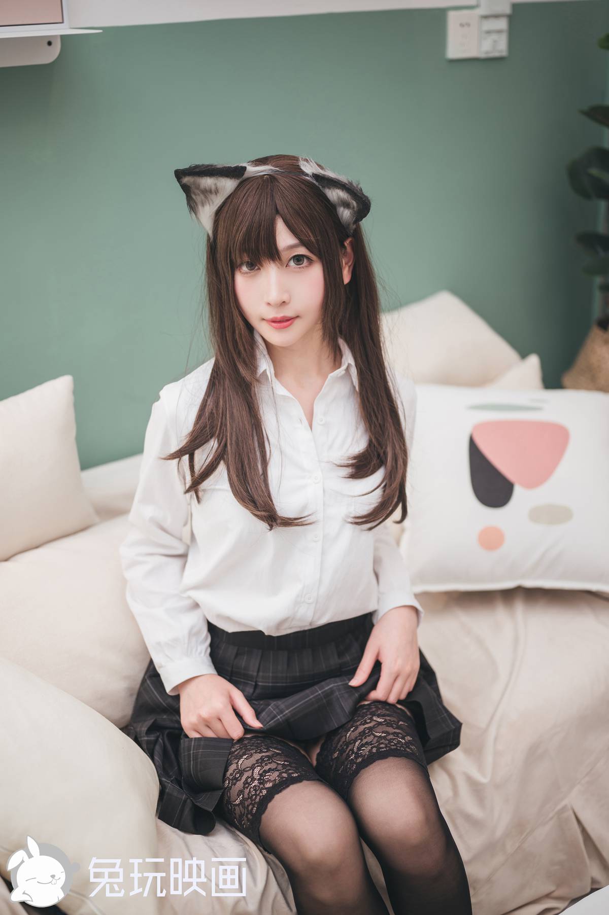图片[3]-兔玩映画 VOL.042-1 猫耳学姐 在线浏览 – 速更版-美库