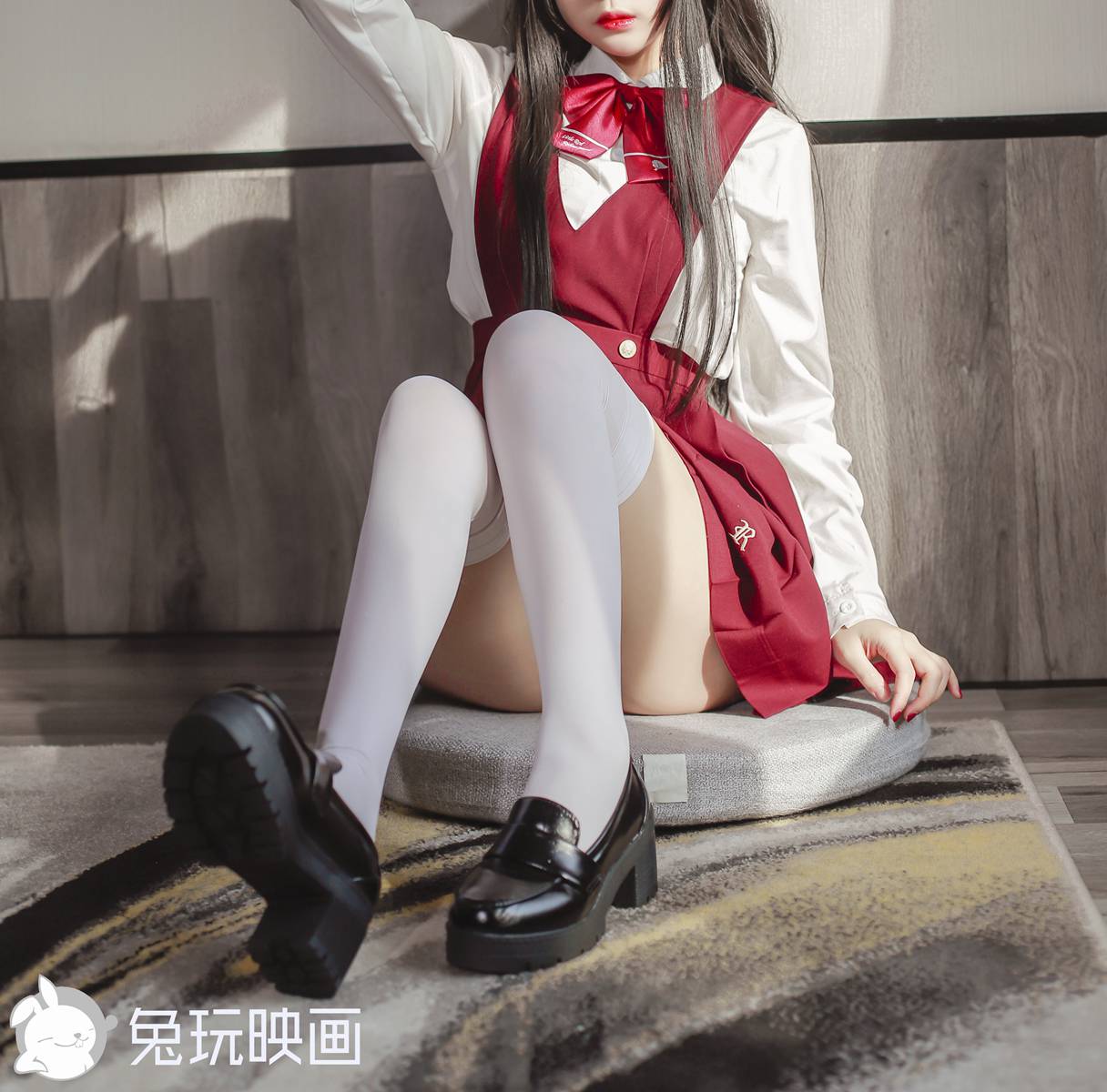 图片[21]-兔玩映画 VOL.045-1 一袭红裙 在线浏览 – 速更版-美库