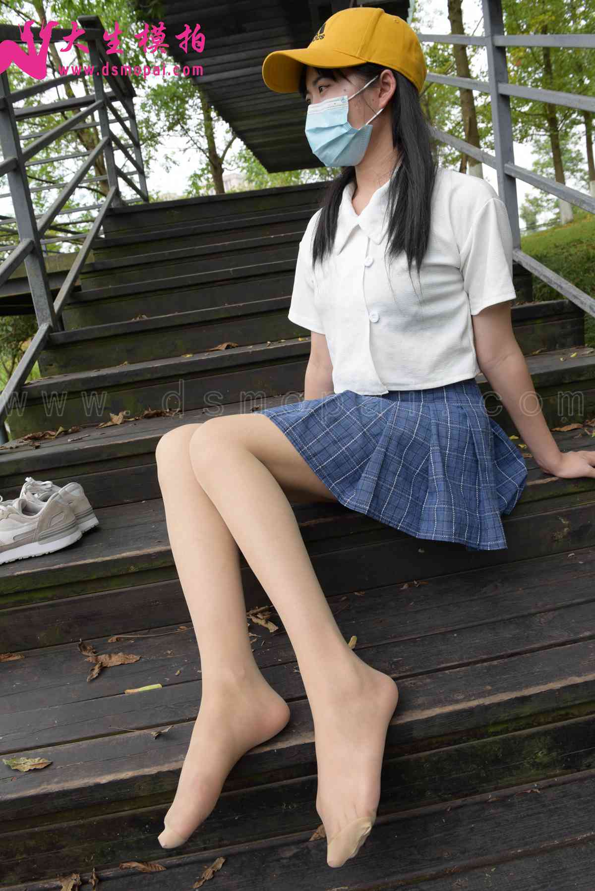 图片[17]-[大生模拍] No.199 饭饭 公园小憩 在线浏览 – 速更版-美库