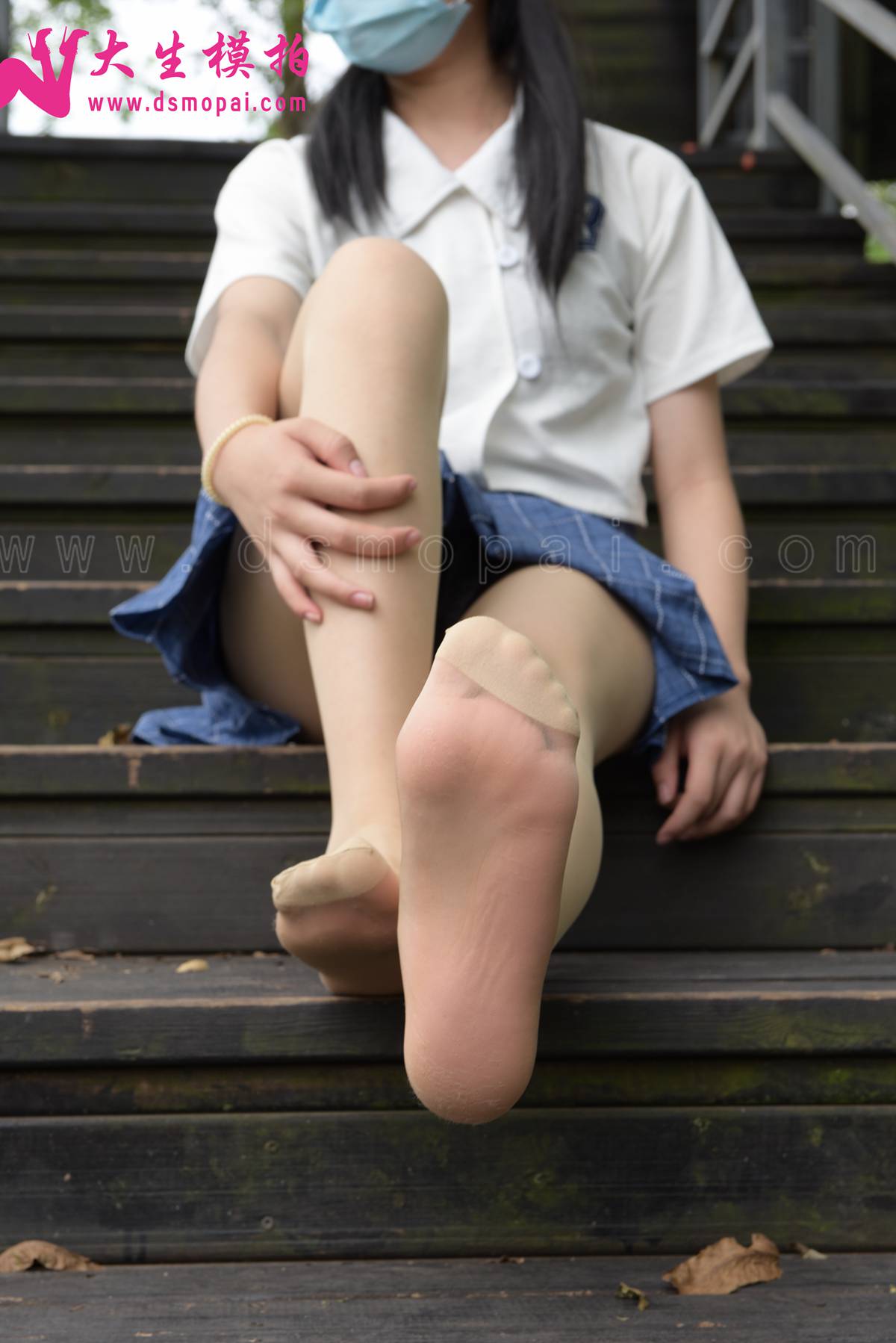 图片[10]-[大生模拍] No.199 饭饭 公园小憩 在线浏览 – 速更版-美库