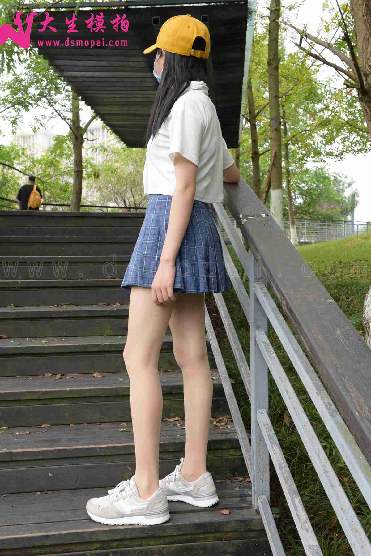 图片[14]-[大生模拍] No.199 饭饭 公园小憩 在线浏览 – 速更版-美库