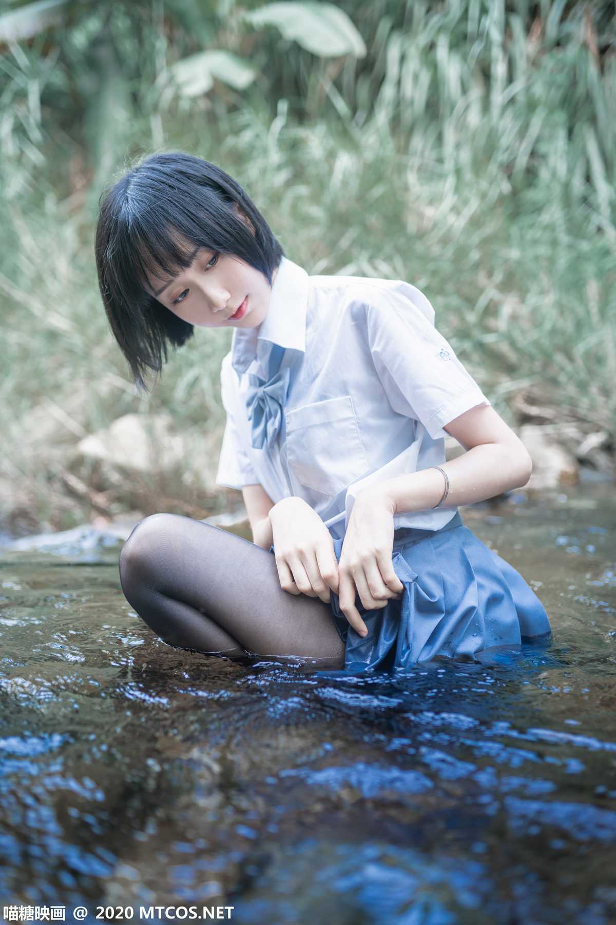 图片[14]-[喵糖映画] JKL.016 溪边JK制服 在线浏览 – 速更版-美库