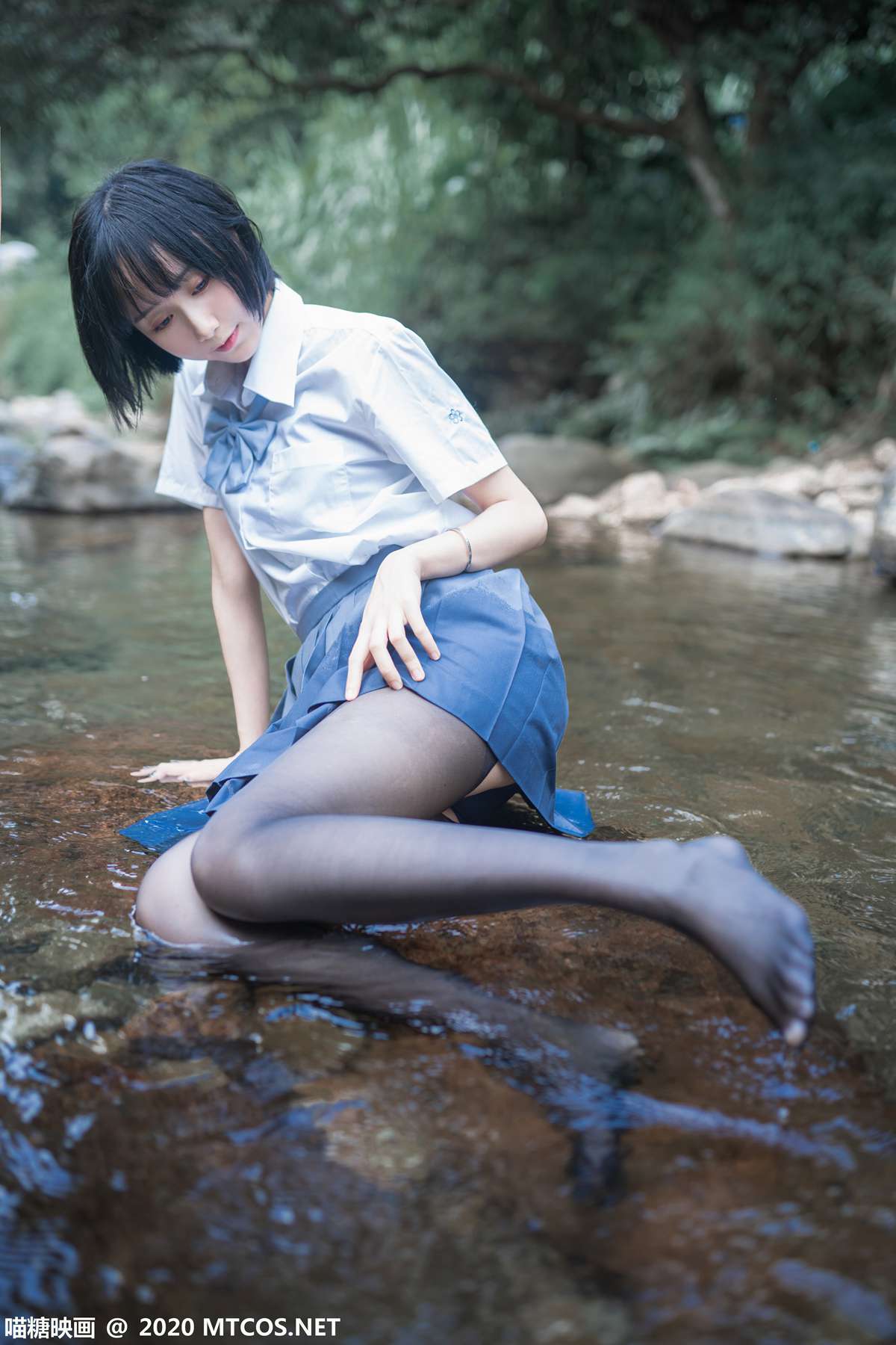 图片[17]-[喵糖映画] JKL.016 溪边JK制服 在线浏览 – 速更版-美库