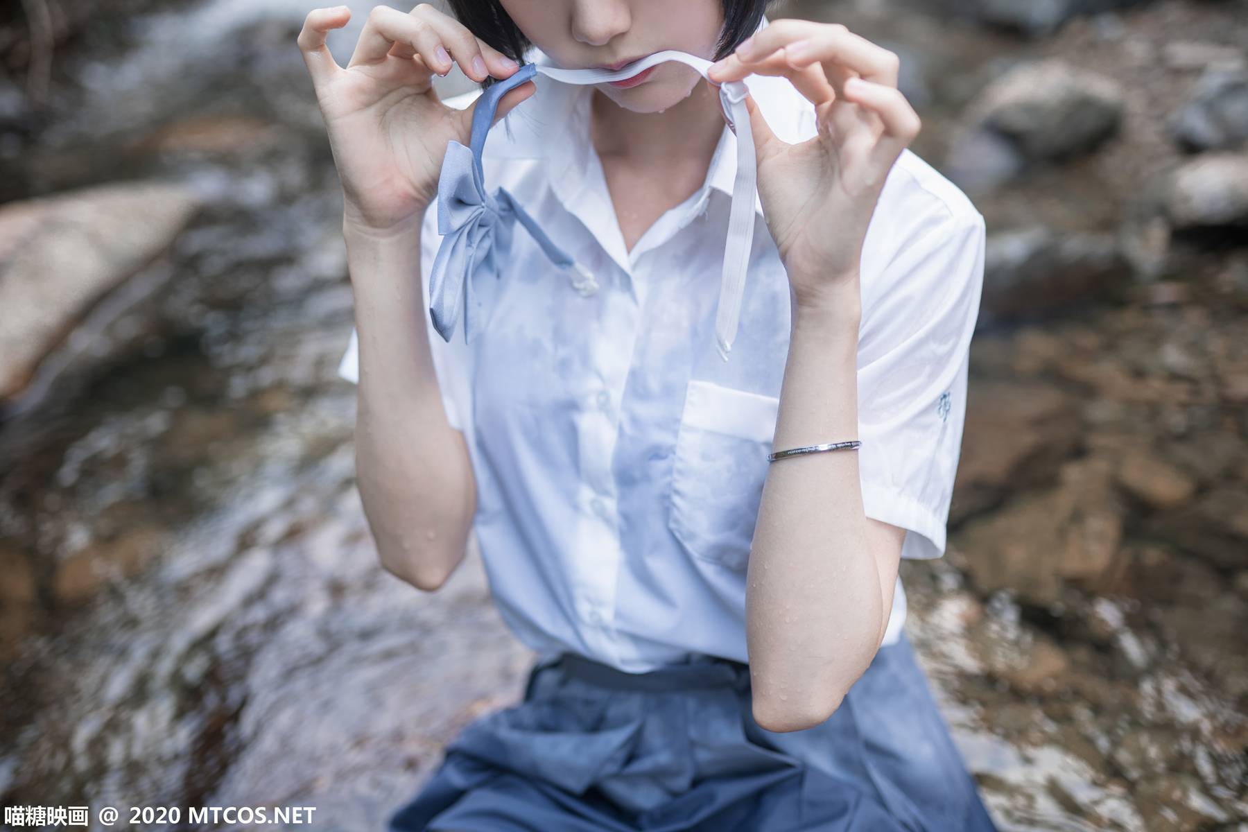 图片[20]-[喵糖映画] JKL.016 溪边JK制服 在线浏览 – 速更版-美库