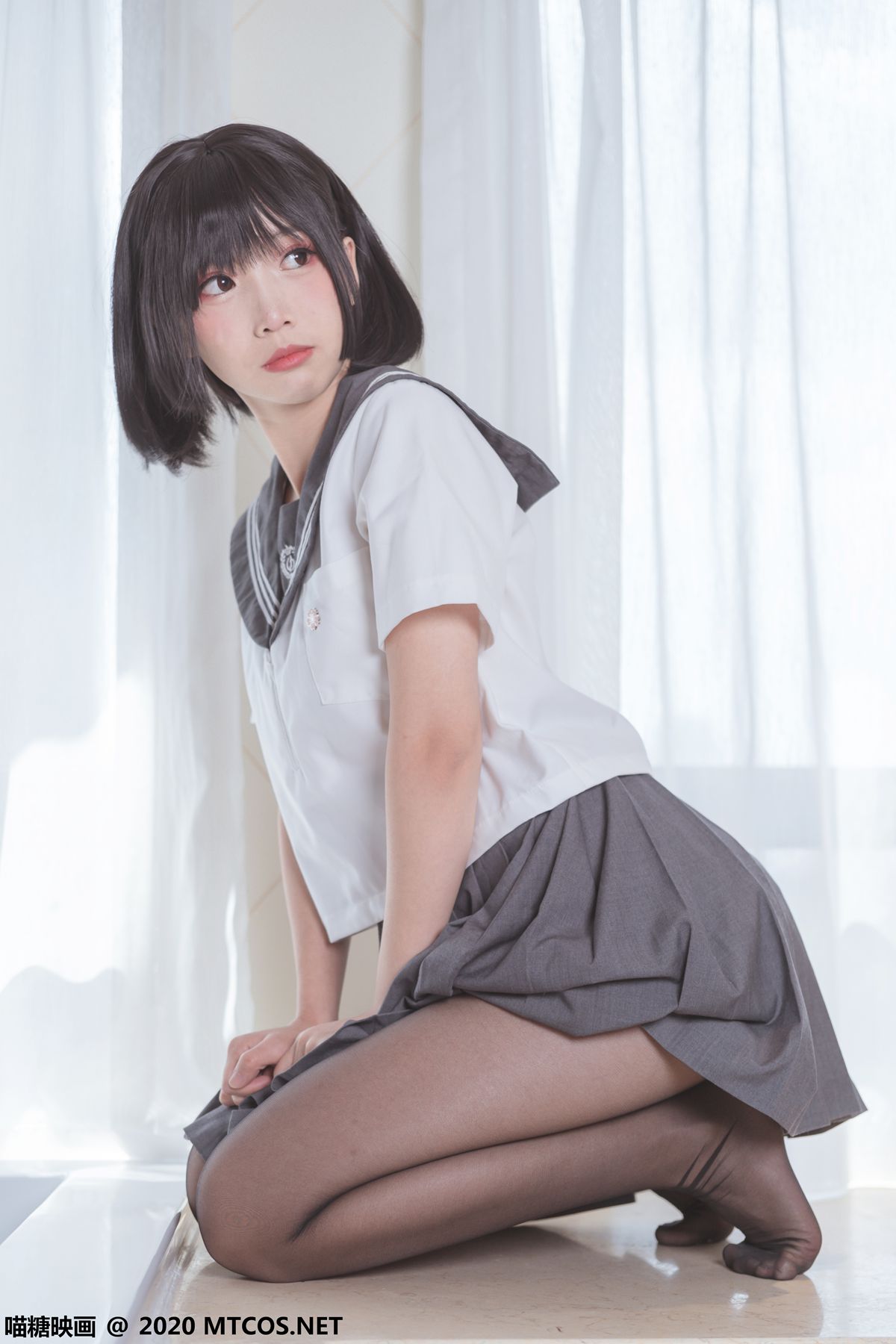 图片[17]-[喵糖映画] JKL.017 黑丝JK制服 在线浏览 – 速更版-美库