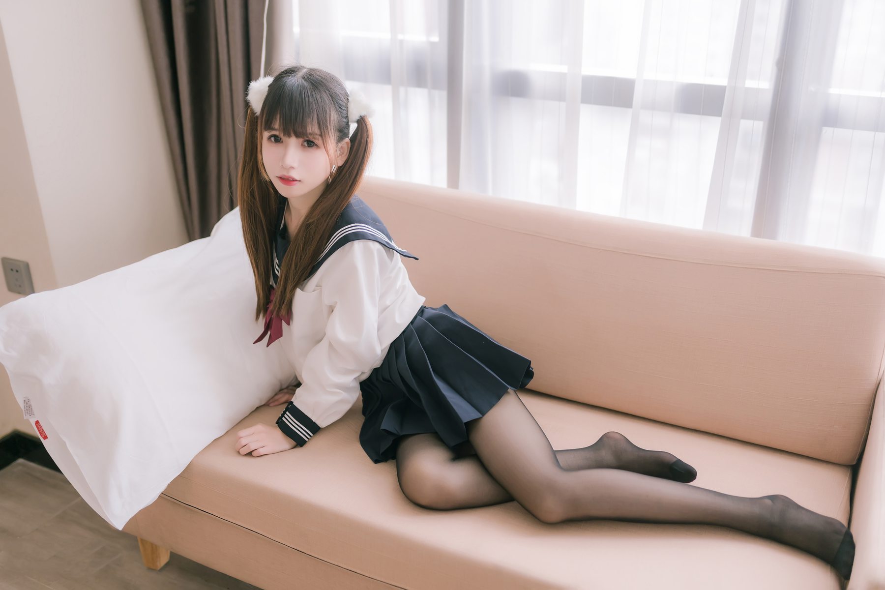 图片[13]-[喵糖映画] JKL.023 双马尾JK制服 在线浏览 – 速更版-美库