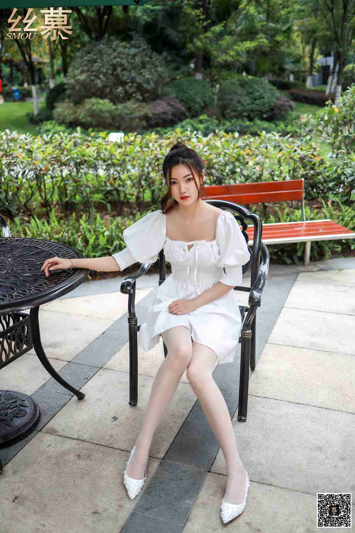 图片[12]-[丝慕GIRL]特写集 TX030 文欣《阳光下的白丝光影》在线浏览 – 速更版-美库