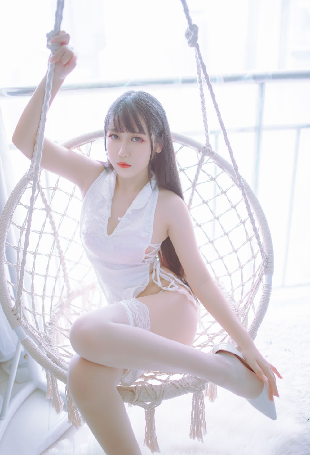 图片[32]-微博人气Coser@抖娘-利世 抖娘×不呆猫 黑白旗袍双子 在线浏览 – 速更版-美库