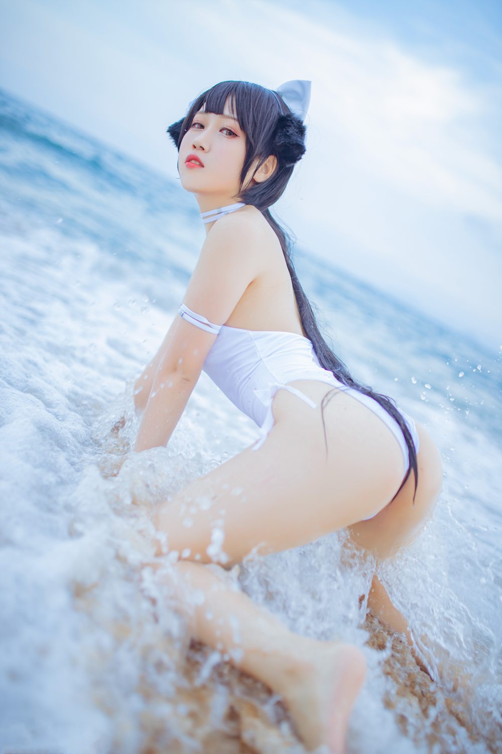 图片[25]-微博人气Coser@抖娘-利世 抖娘×不呆猫 獒犬海边泳装 在线浏览 – 速更版-美库