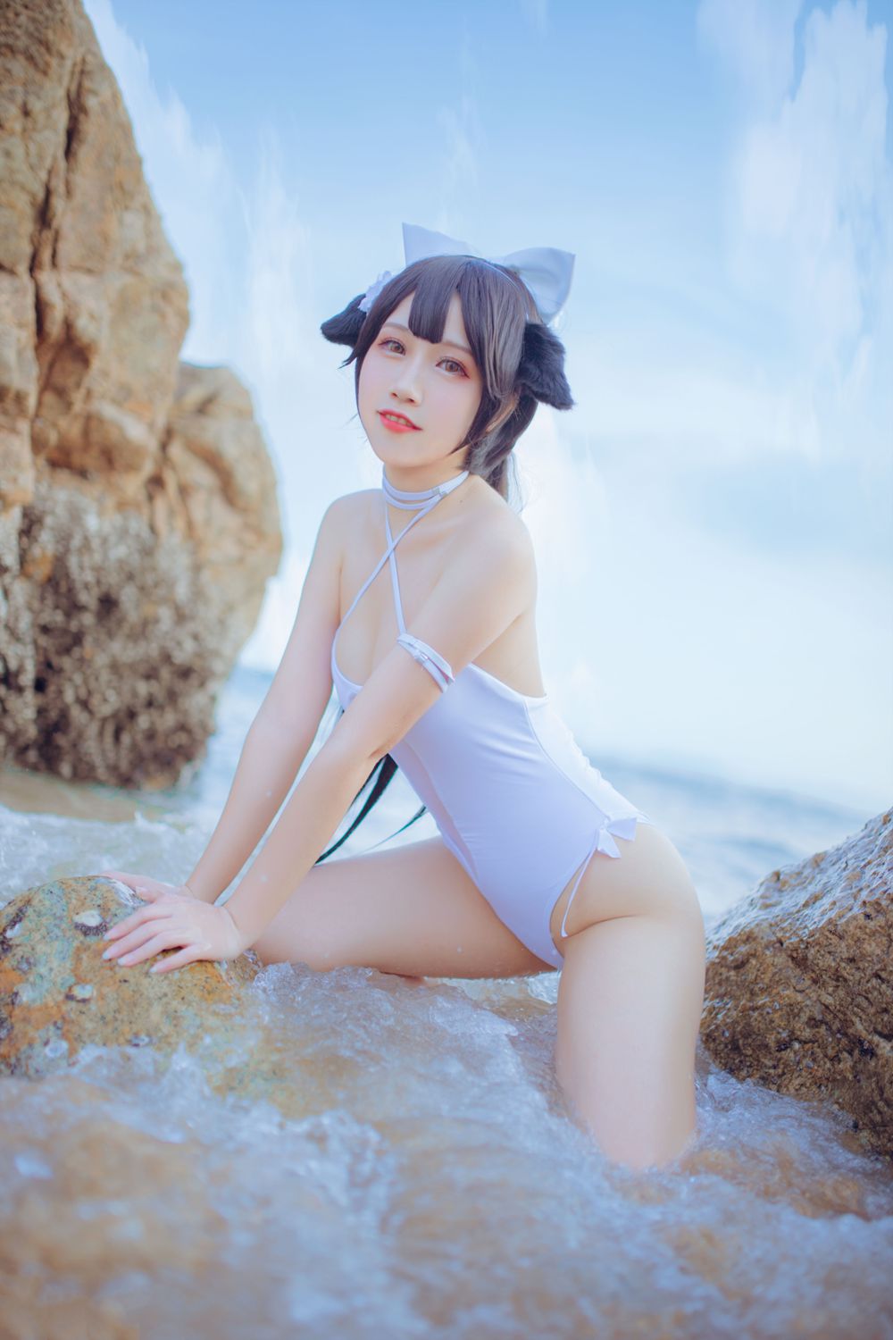 图片[37]-微博人气Coser@抖娘-利世 抖娘×不呆猫 獒犬海边泳装 在线浏览 – 速更版-美库