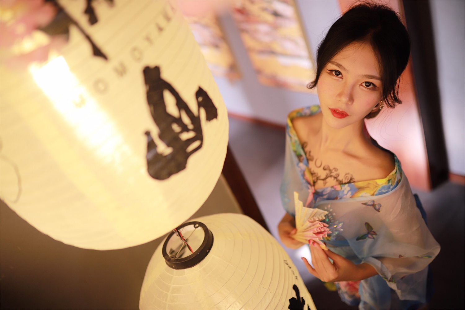 图片[15]-微博人气Coser@抖娘-利世 水蓝和服 在线浏览 – 速更版-美库