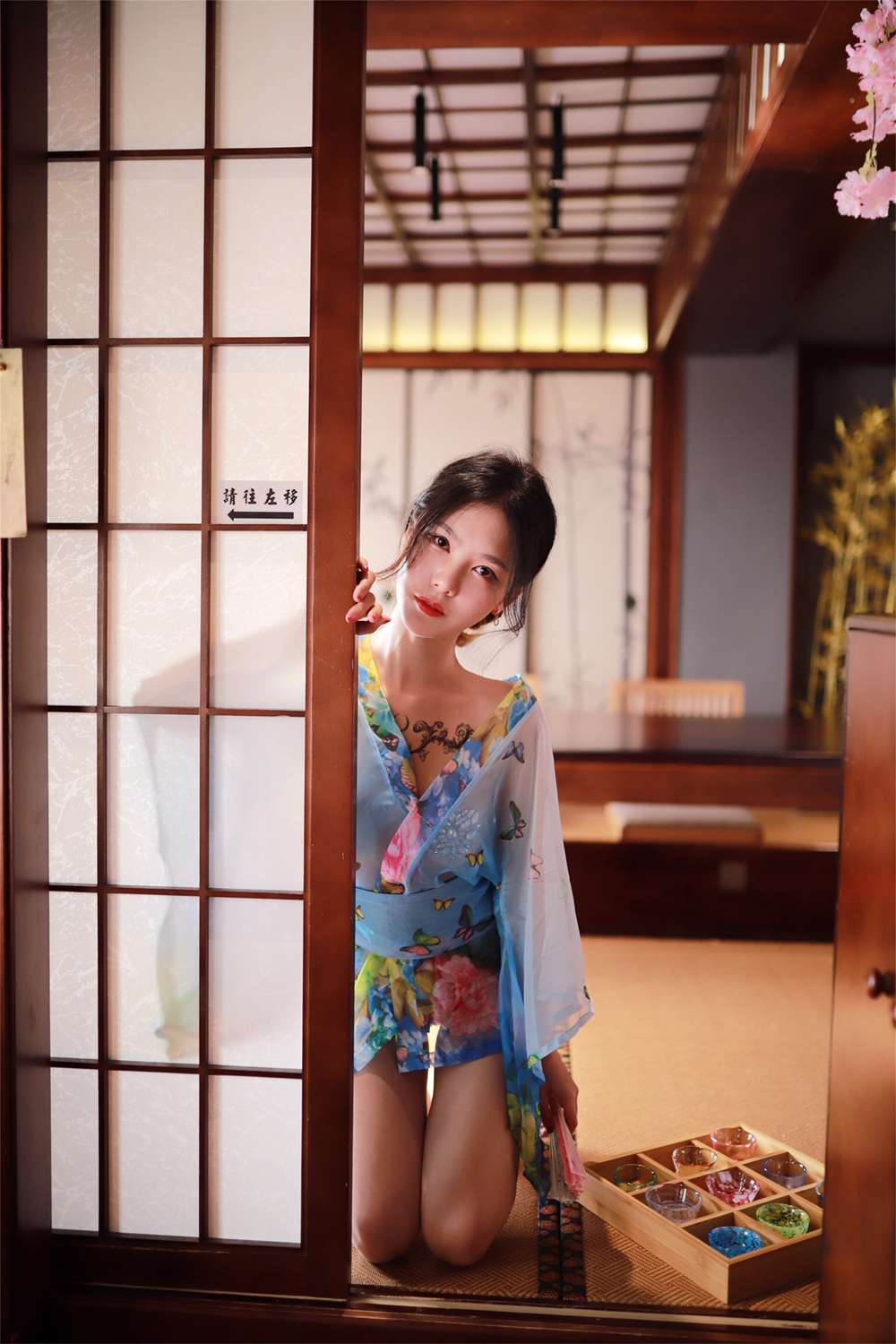 图片[16]-微博人气Coser@抖娘-利世 水蓝和服 在线浏览 – 速更版-美库