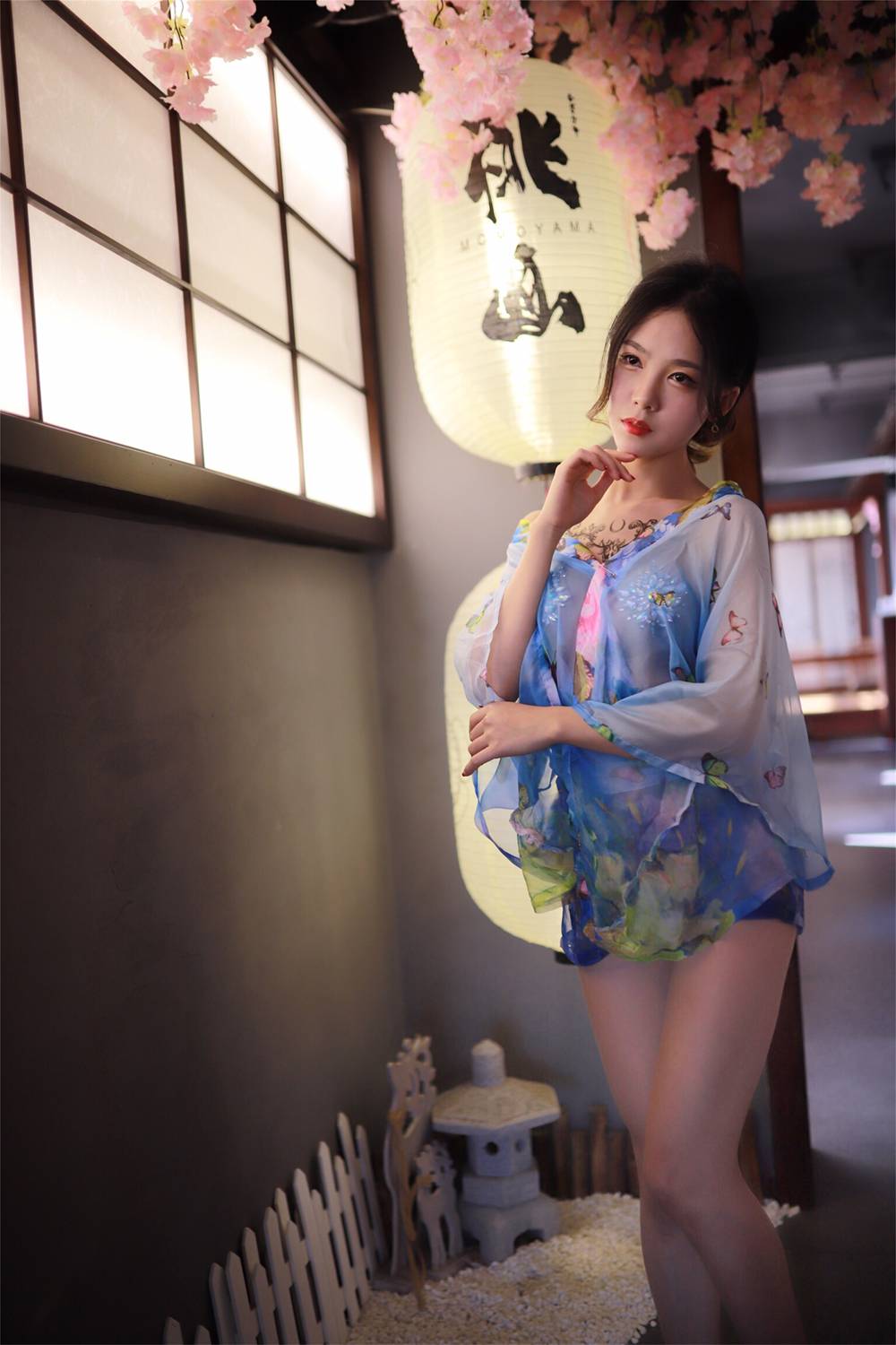 图片[22]-微博人气Coser@抖娘-利世 水蓝和服 在线浏览 – 速更版-美库
