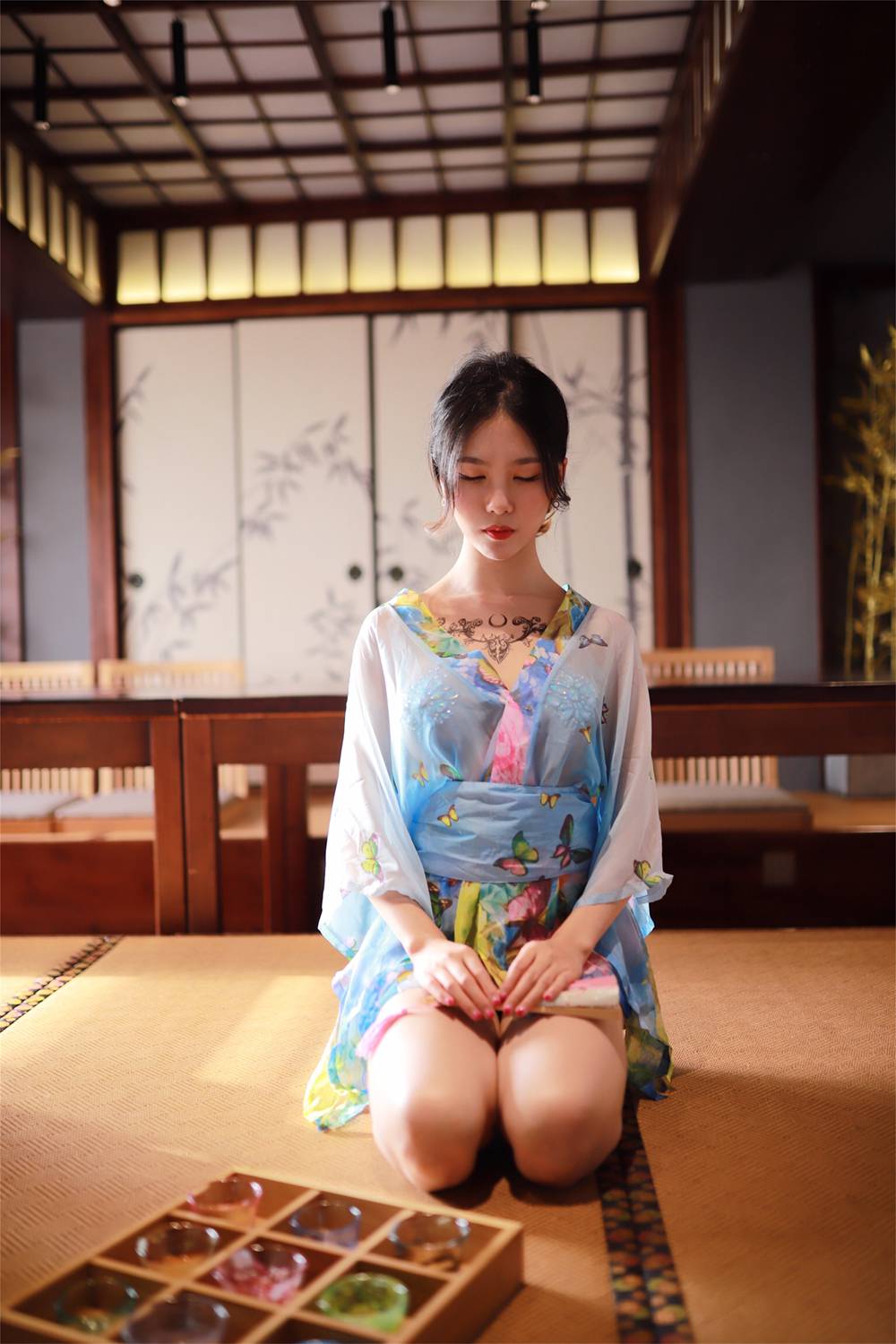 图片[25]-微博人气Coser@抖娘-利世 水蓝和服 在线浏览 – 速更版-美库