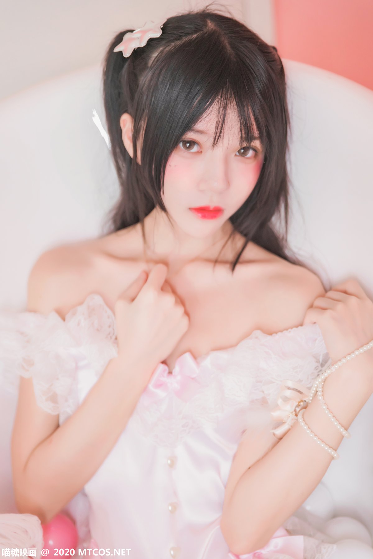 图片[26]-[喵糖映画] VOL.238 粉色浴缸 在线浏览 – 速更版-美库