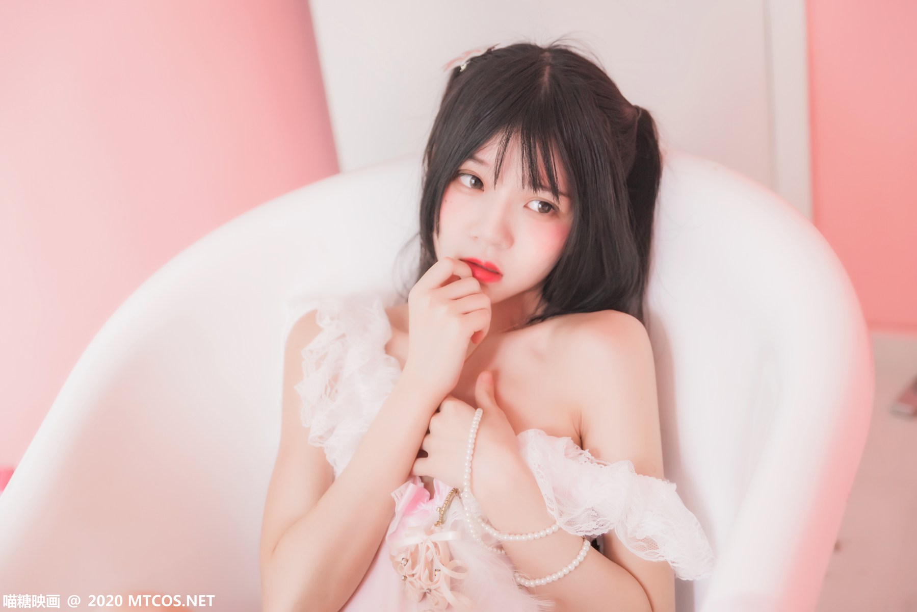 图片[28]-[喵糖映画] VOL.238 粉色浴缸 在线浏览 – 速更版-美库