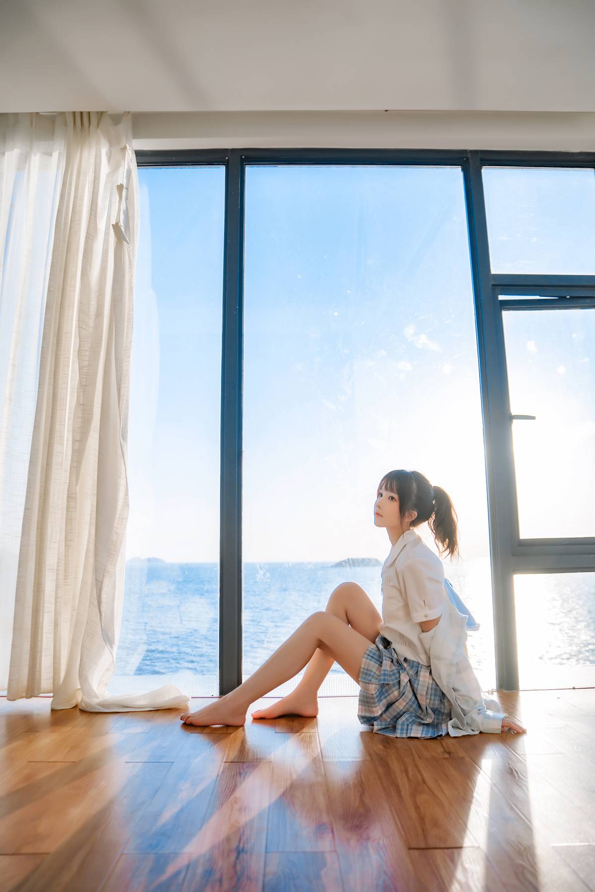 图片[15]-[喵糖映画] VOL.241 窗边的海 在线浏览 – 速更版-美库