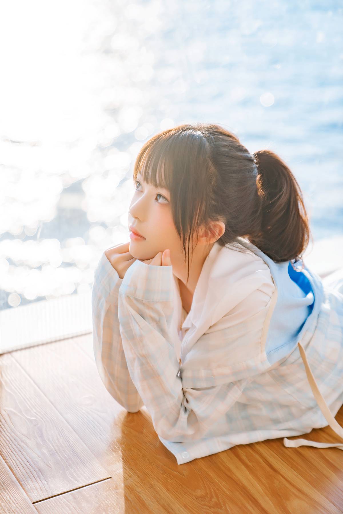 图片[17]-[喵糖映画] VOL.241 窗边的海 在线浏览 – 速更版-美库