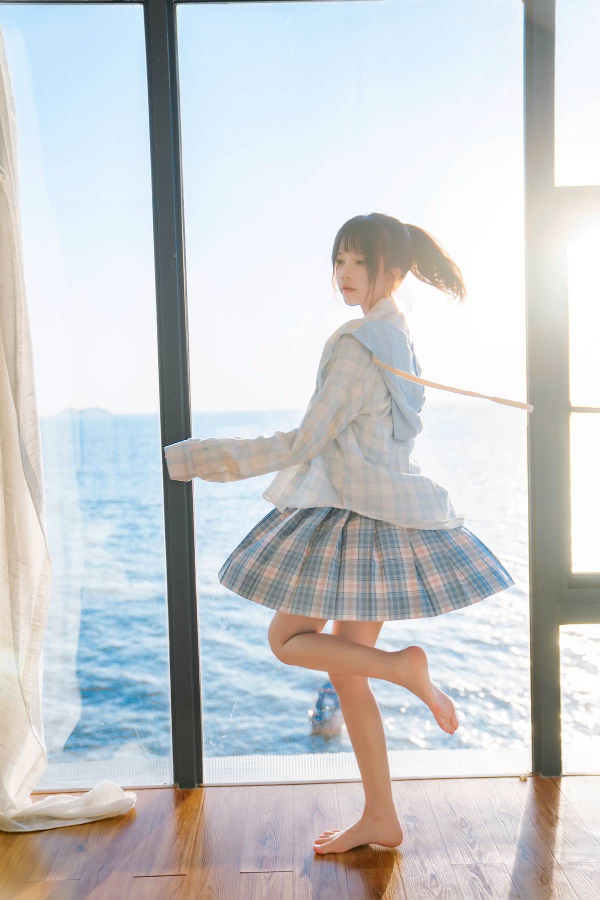 图片[19]-[喵糖映画] VOL.241 窗边的海 在线浏览 – 速更版-美库
