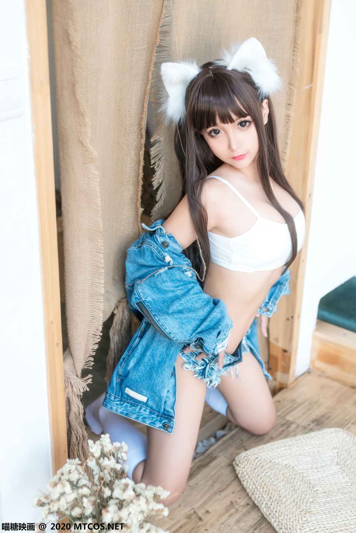 图片[19]-[喵糖映画] VOL.242 牛仔猫耳 在线浏览 – 速更版-美库