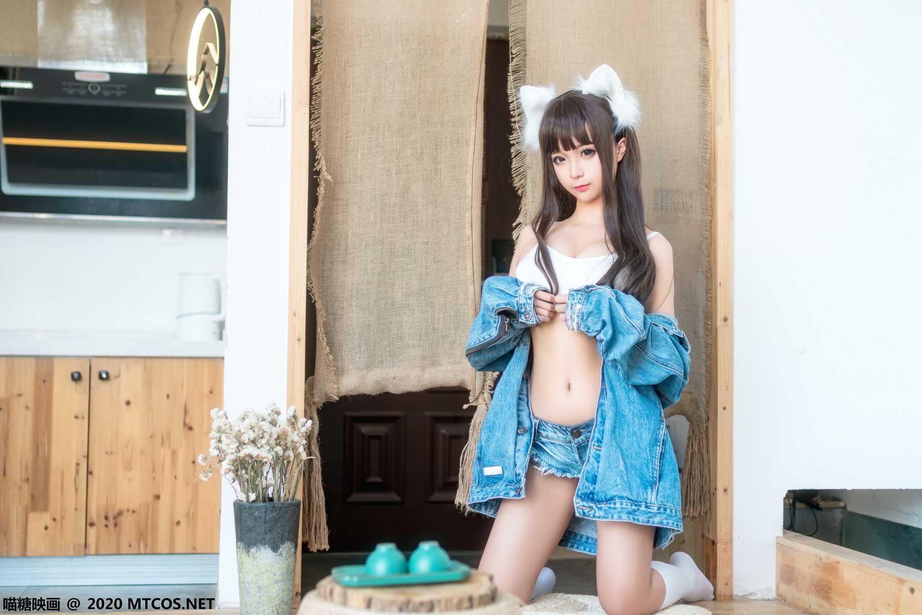 图片[21]-[喵糖映画] VOL.242 牛仔猫耳 在线浏览 – 速更版-美库