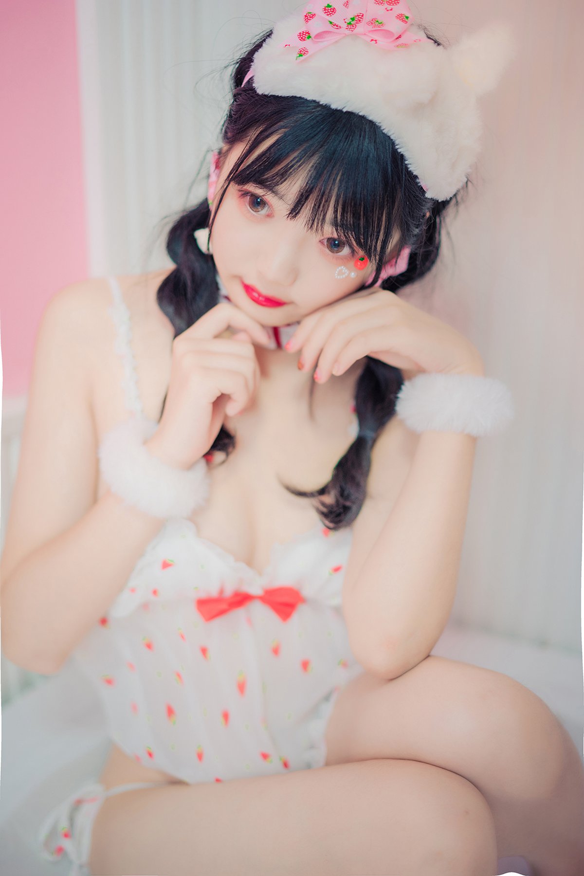 图片[3]-[喵糖映画] VOL.252 草莓妹妹 在线浏览 – 速更版-美库