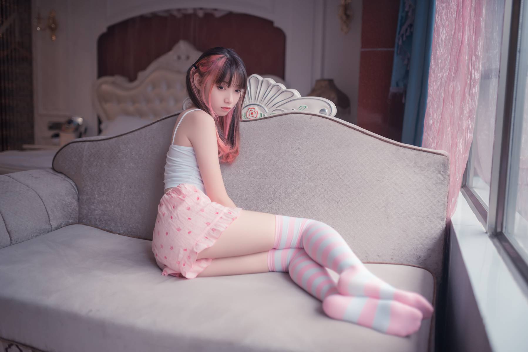 图片[17]-[喵糖映画] VOL.266 粉色夏日 在线浏览 – 速更版-美库