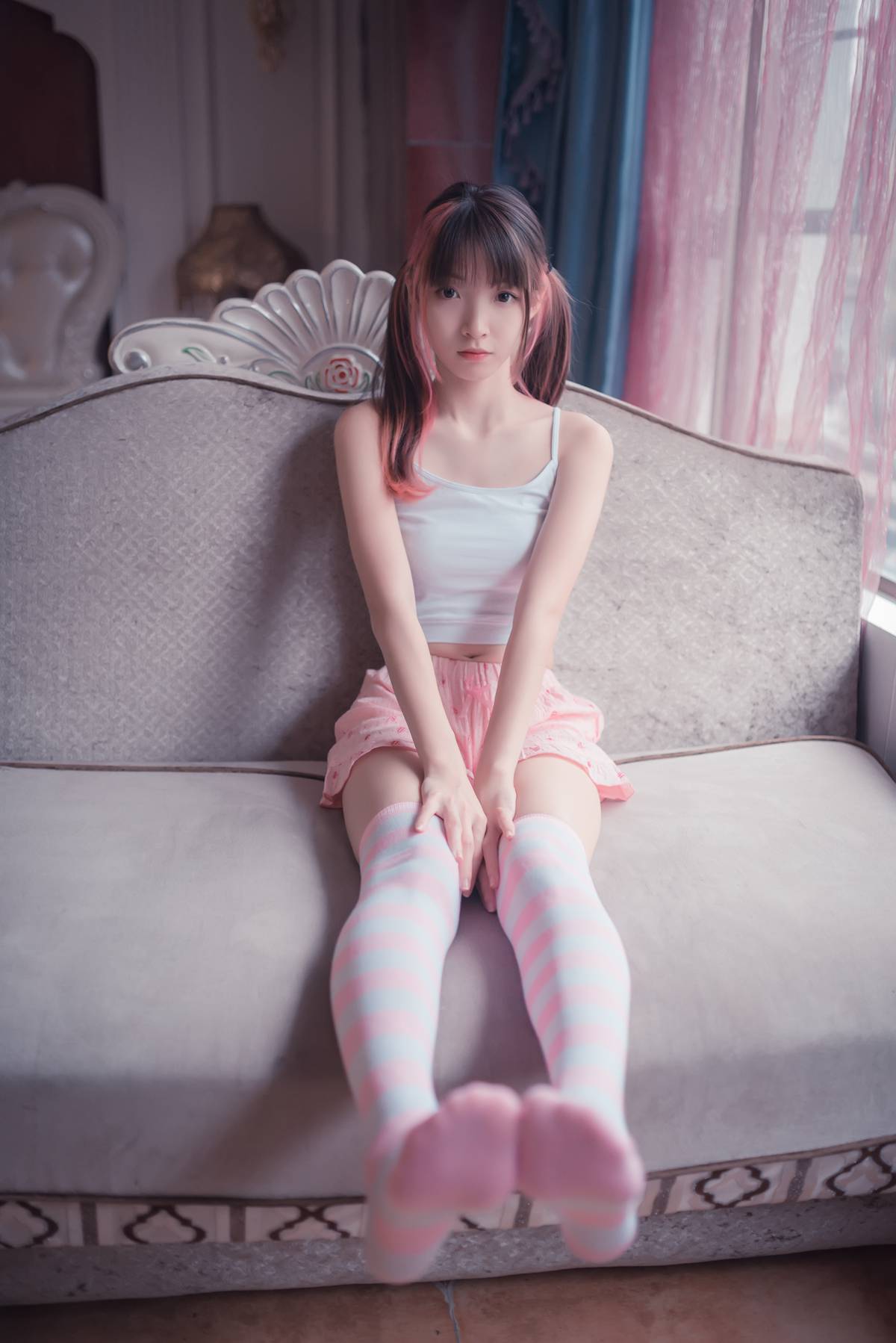 图片[16]-[喵糖映画] VOL.266 粉色夏日 在线浏览 – 速更版-美库