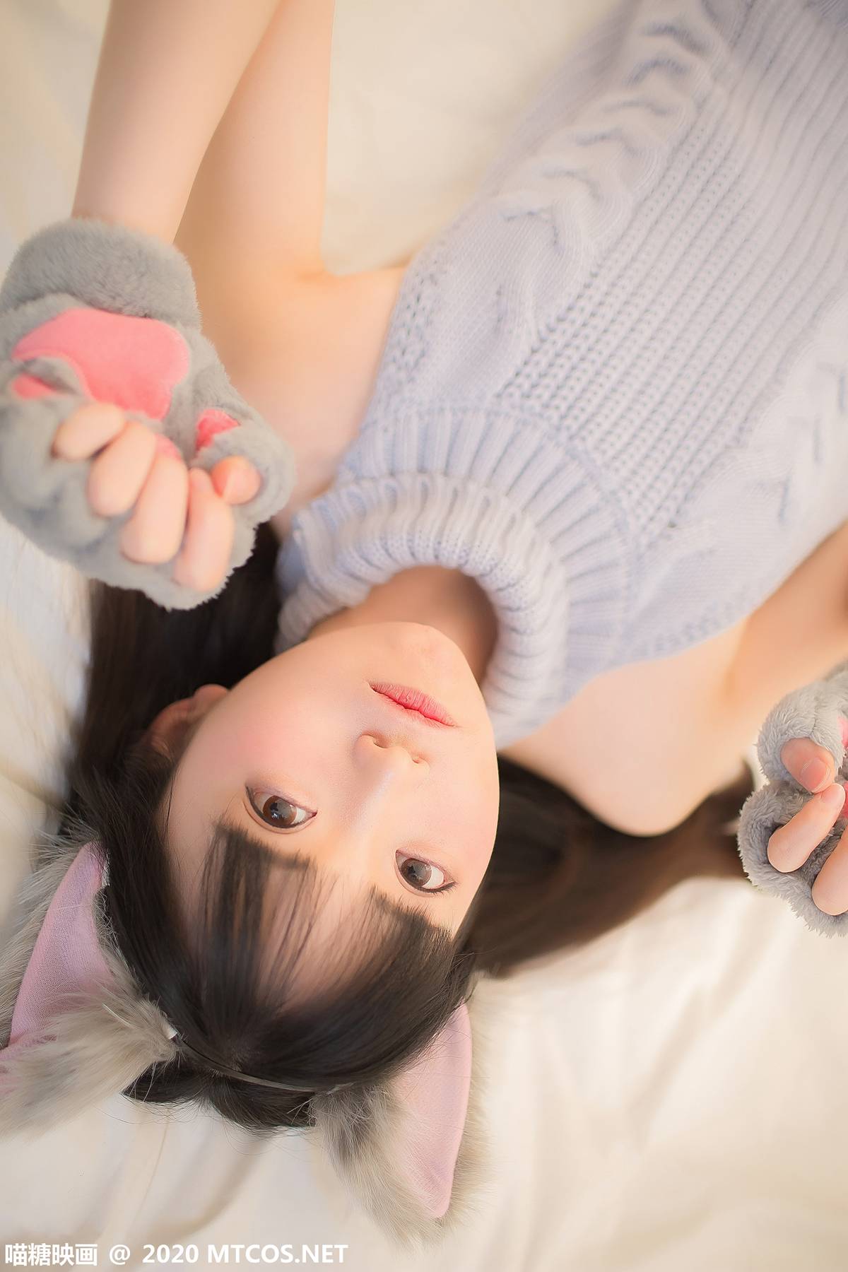 图片[13]-[喵糖映画] VOL.274 萌娘的蓝色毛衣 在线浏览 – 速更版-美库