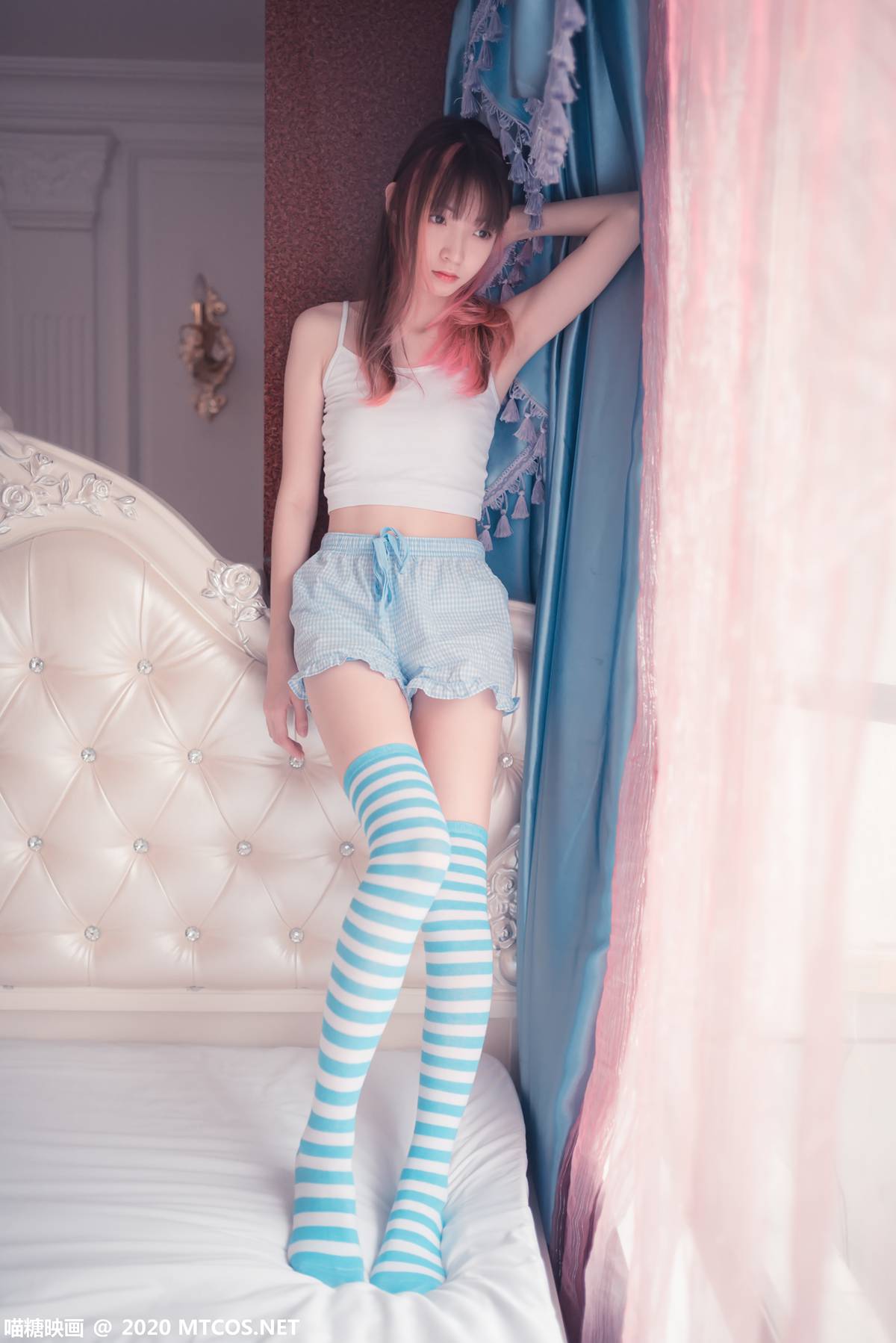 图片[43]-[喵糖映画] VOL.275 蓝色夏日 在线浏览 – 速更版-美库