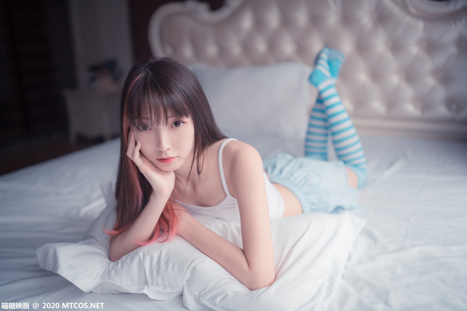 图片[39]-[喵糖映画] VOL.275 蓝色夏日 在线浏览 – 速更版-美库