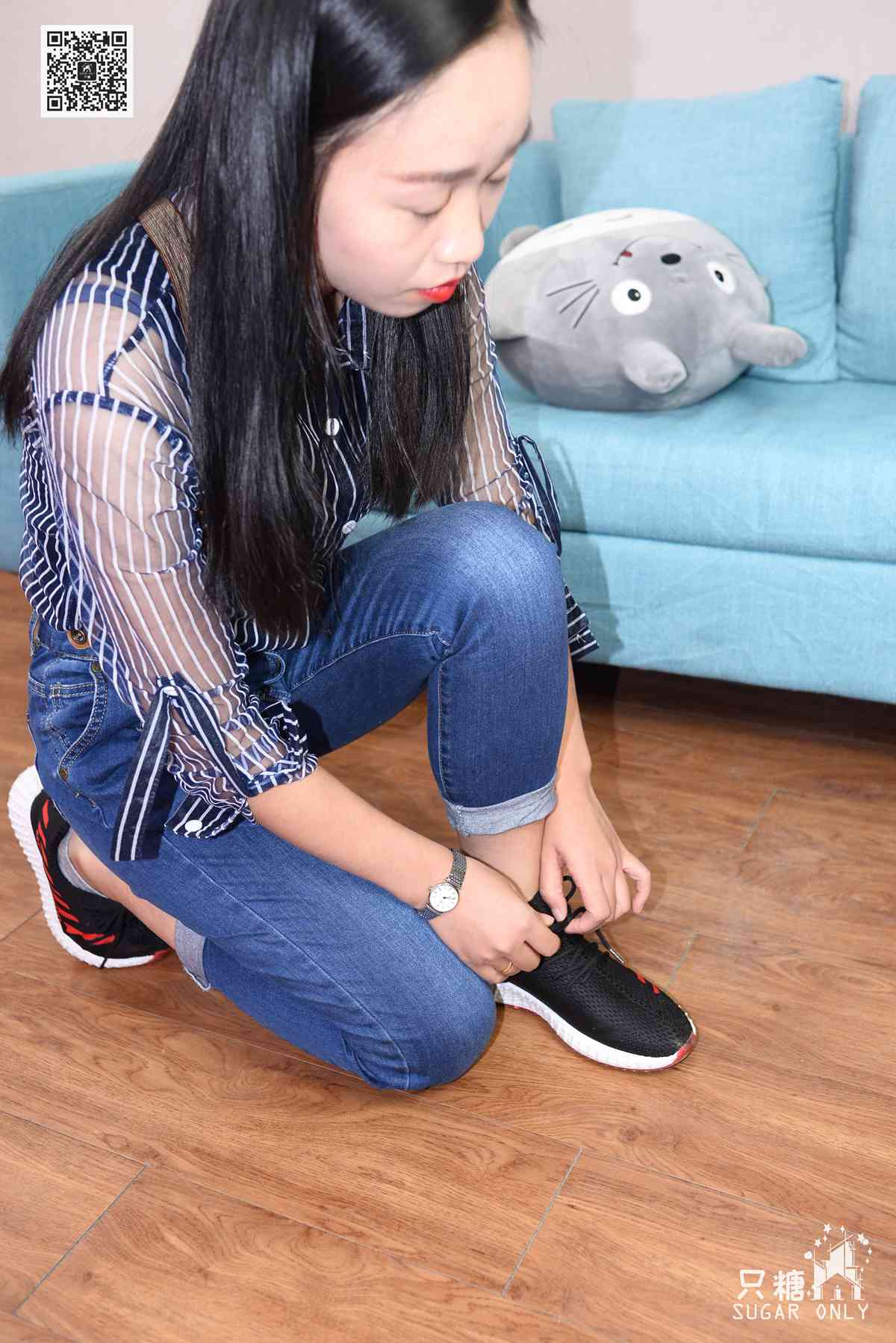 图片[9]-[只糖棉袜] NO.095 芊芊 我在等冬天，如果你先来，那冬天不及一提 在线浏览 – 速更版-美库