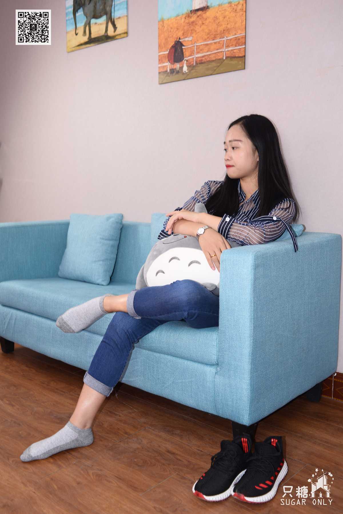 图片[4]-[只糖棉袜] NO.095 芊芊 我在等冬天，如果你先来，那冬天不及一提 在线浏览 – 速更版-美库