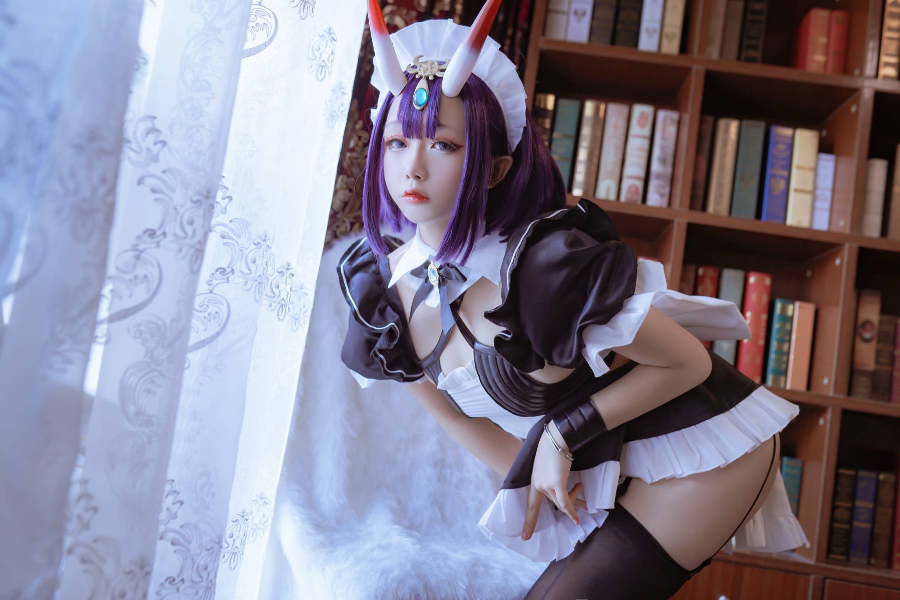 图片[2]-微博人气Coser@日奈娇 酒吞女仆 在线浏览-翎羽暗房