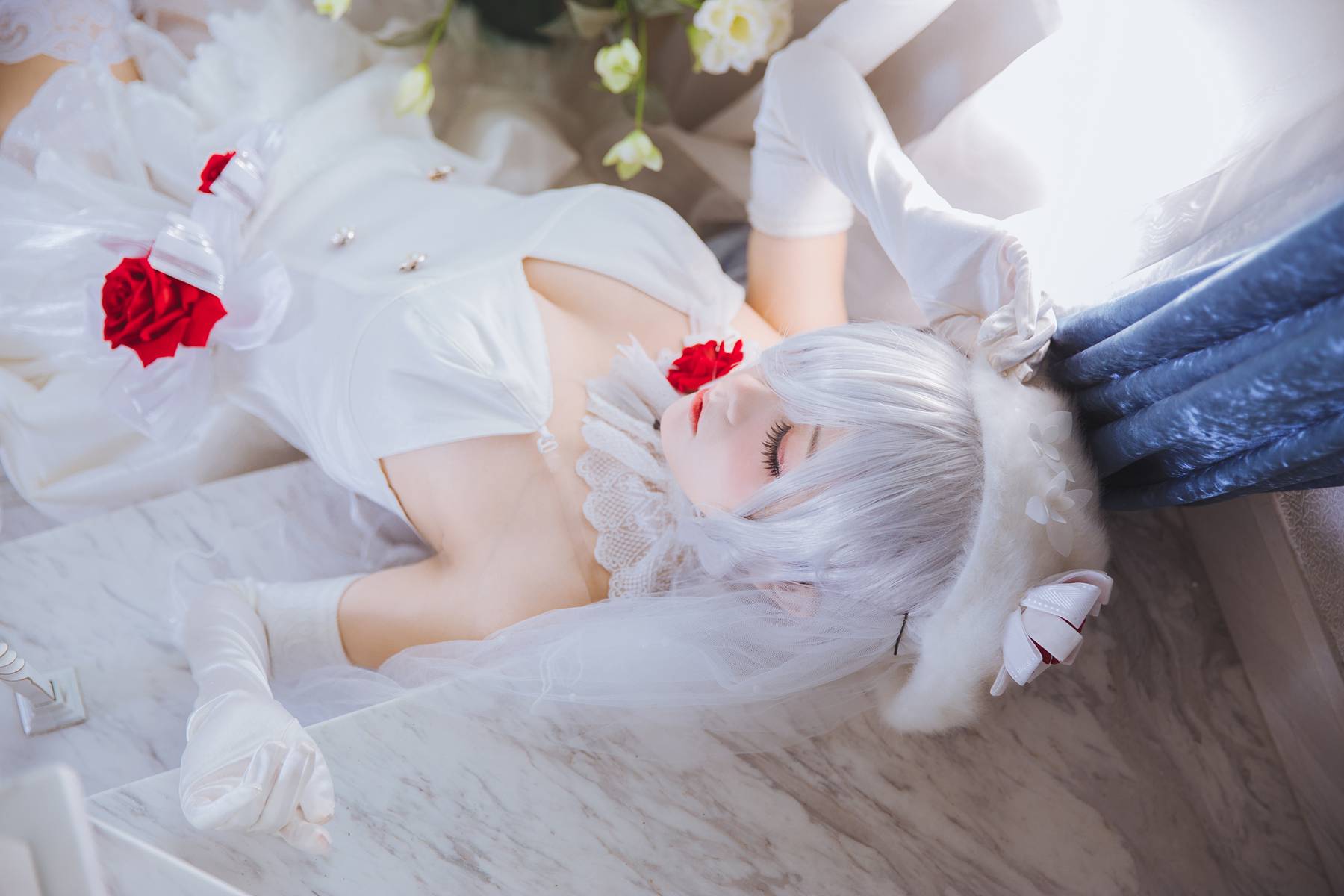 微博人气Coser@日奈娇 礼服 在线浏览-翎羽暗房