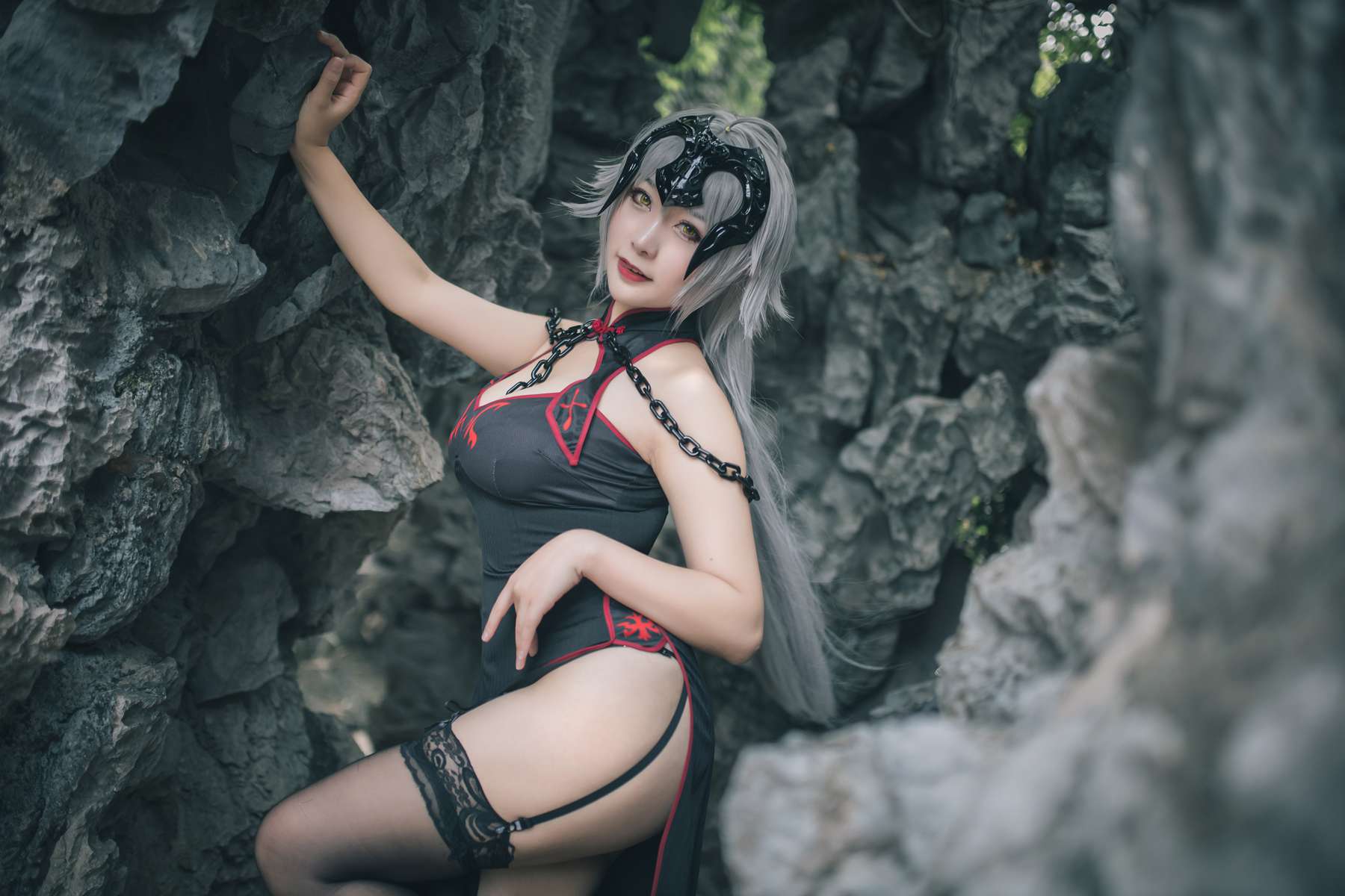 图片[6]-微博人气Coser@三刀刀Miido ⑥号本 黑贞德 在线浏览 – 速更版-美库