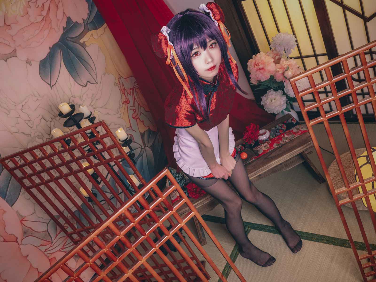 知名动漫博主@水淼aqua 霞之丘诗羽 旗袍 在线浏览 – 优选-优选资源网