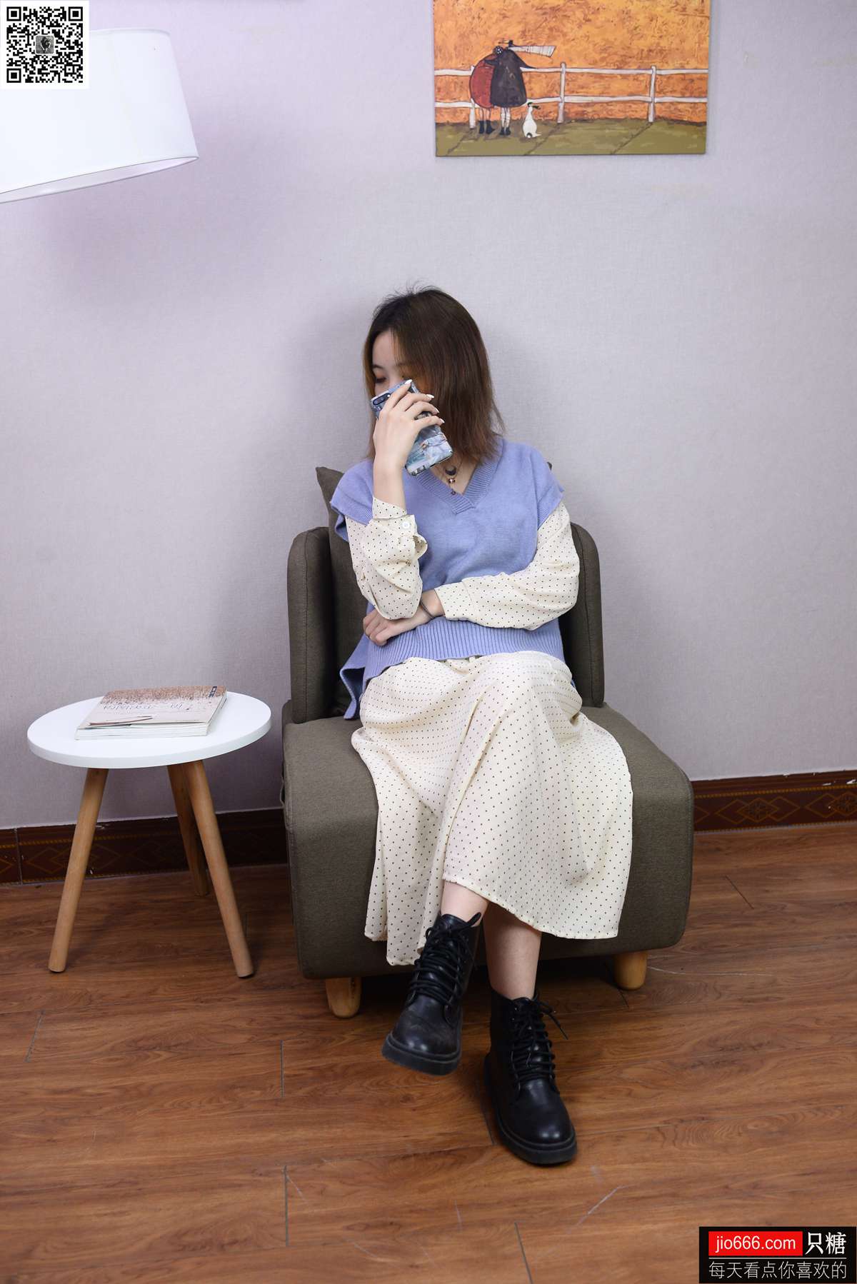 图片[34]-[只糖棉袜] NO.115 筱嫣 心怀爱意，美好总会如约而至 在线浏览 – 速更版-美库