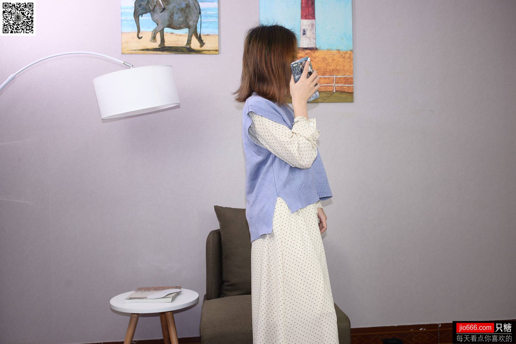 图片[16]-[只糖棉袜] NO.115 筱嫣 心怀爱意，美好总会如约而至 在线浏览 – 速更版-美库