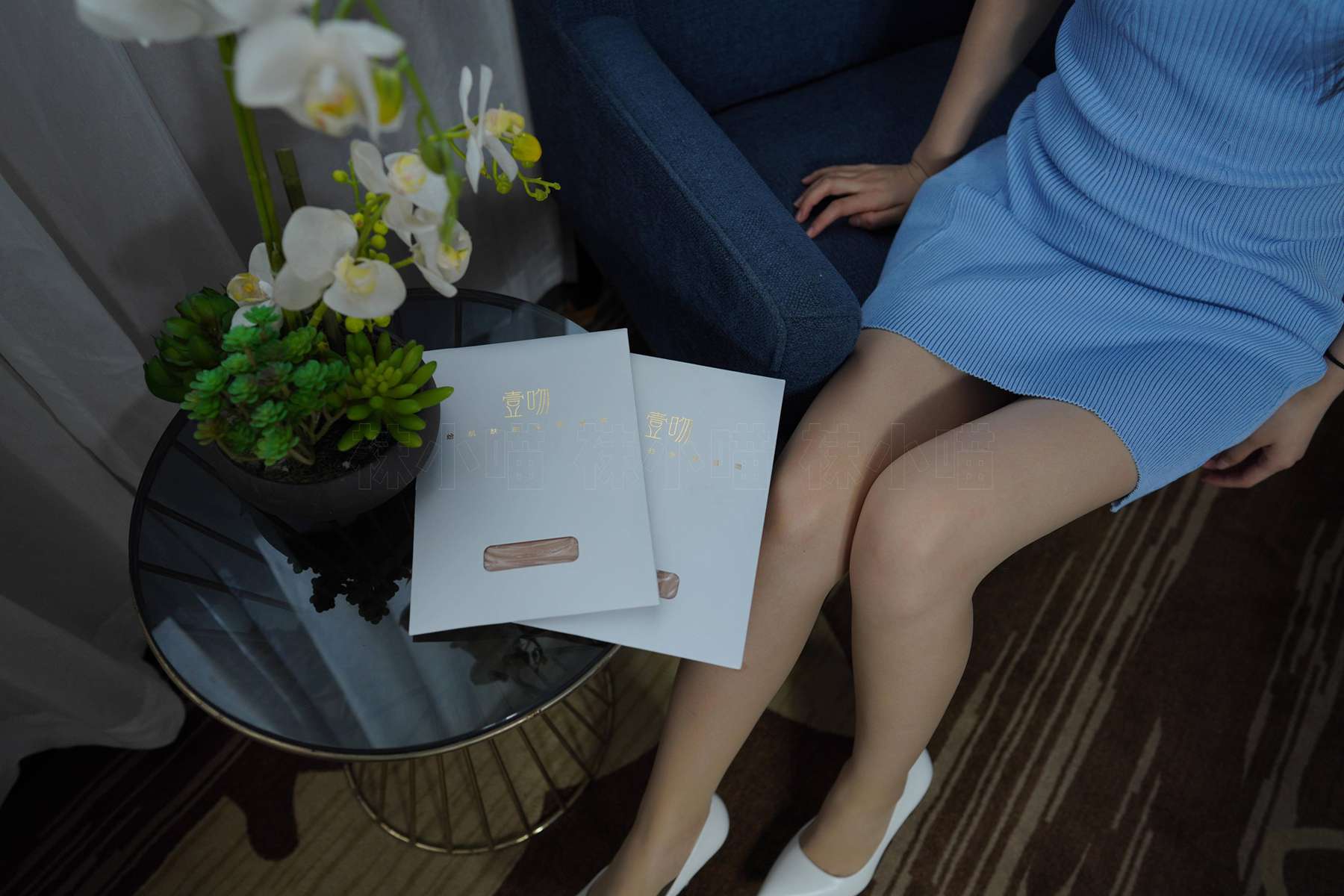 图片[6]-[kittyWawa袜小喵] KT252 浅蓝连衣裙 在线浏览 – 速更版-美库