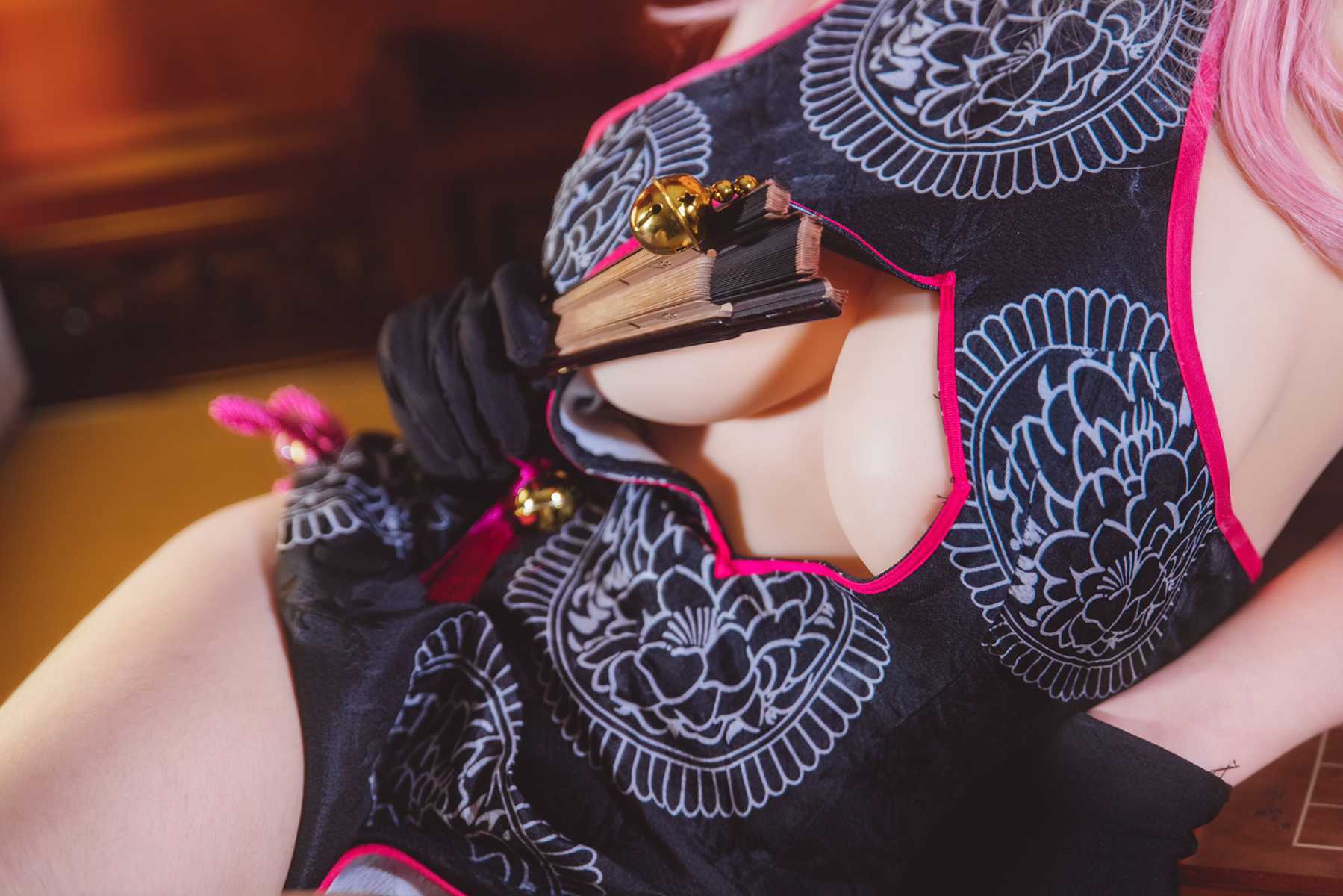 图片[3]-南桃Momoko 玉藻前旗袍 在线看图-翎羽暗房