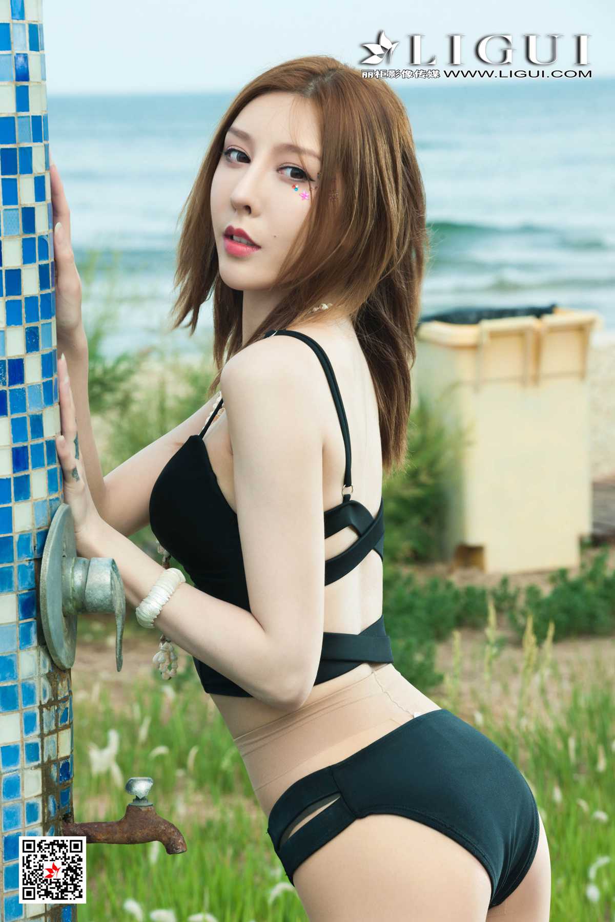 图片[24]-[Ligui丽柜] 2020.12.01 Model《沙滩柔情》兔子 在线浏览 – 速更版-美库