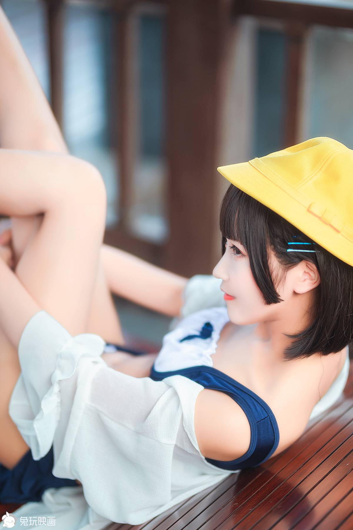 图片[4]-兔玩映画 夏日 Vol.041 小黄帽 在线浏览 – 速更版-美库