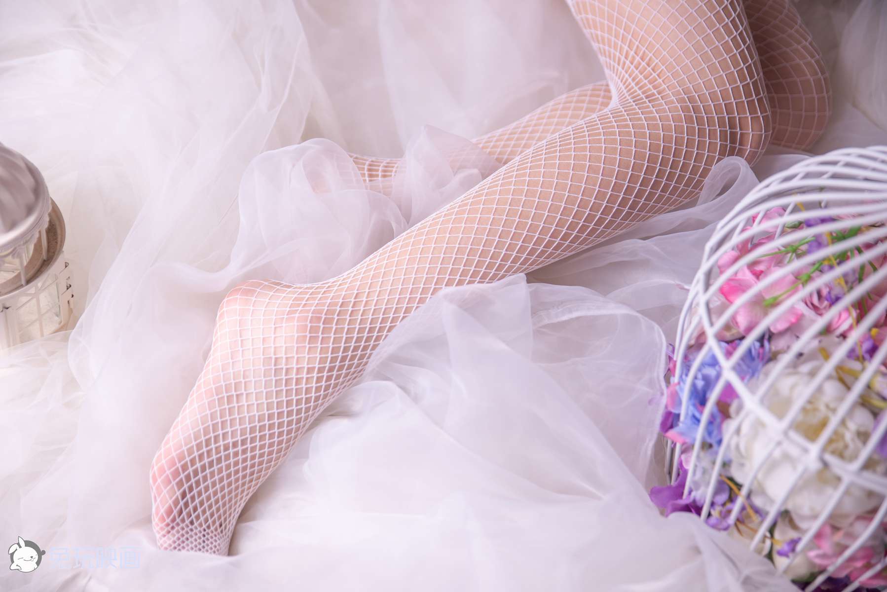 图片[18]-兔玩映画 B144 花嫁白网袜 在线浏览 – 速更版-美库