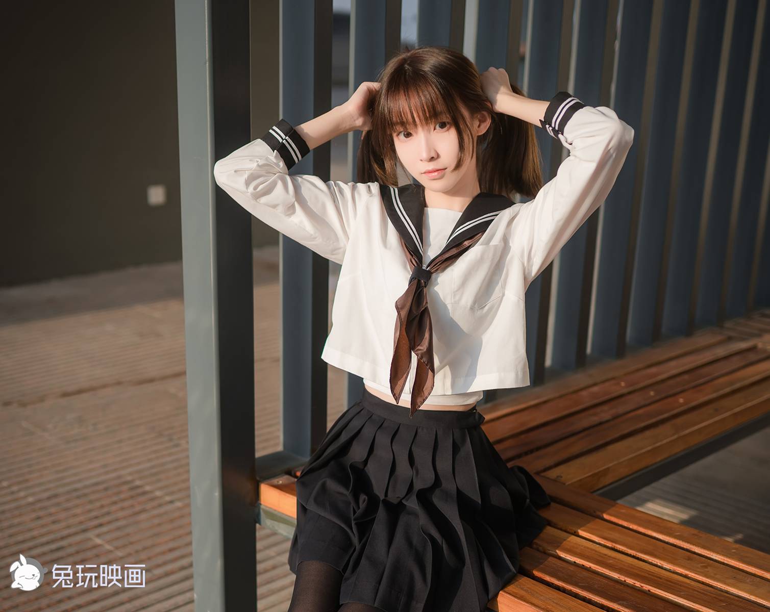 图片[3]-兔玩映画 B145 黄昏里的JK 在线浏览 – 速更版-美库